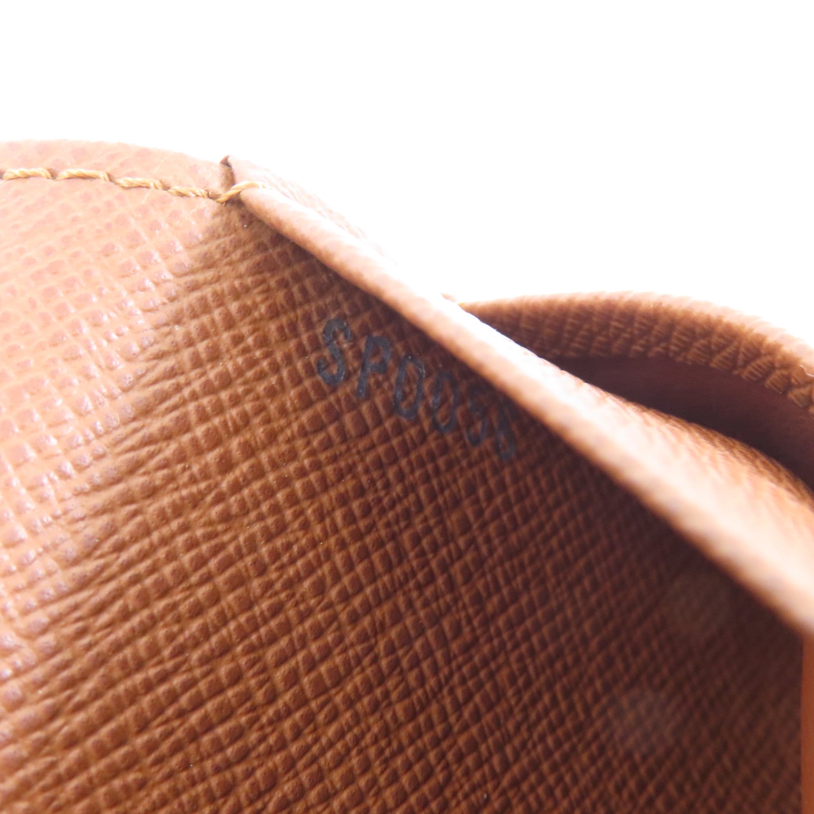 LOUIS VUITTON Monogram Porte Paper金扣錢包棕色
