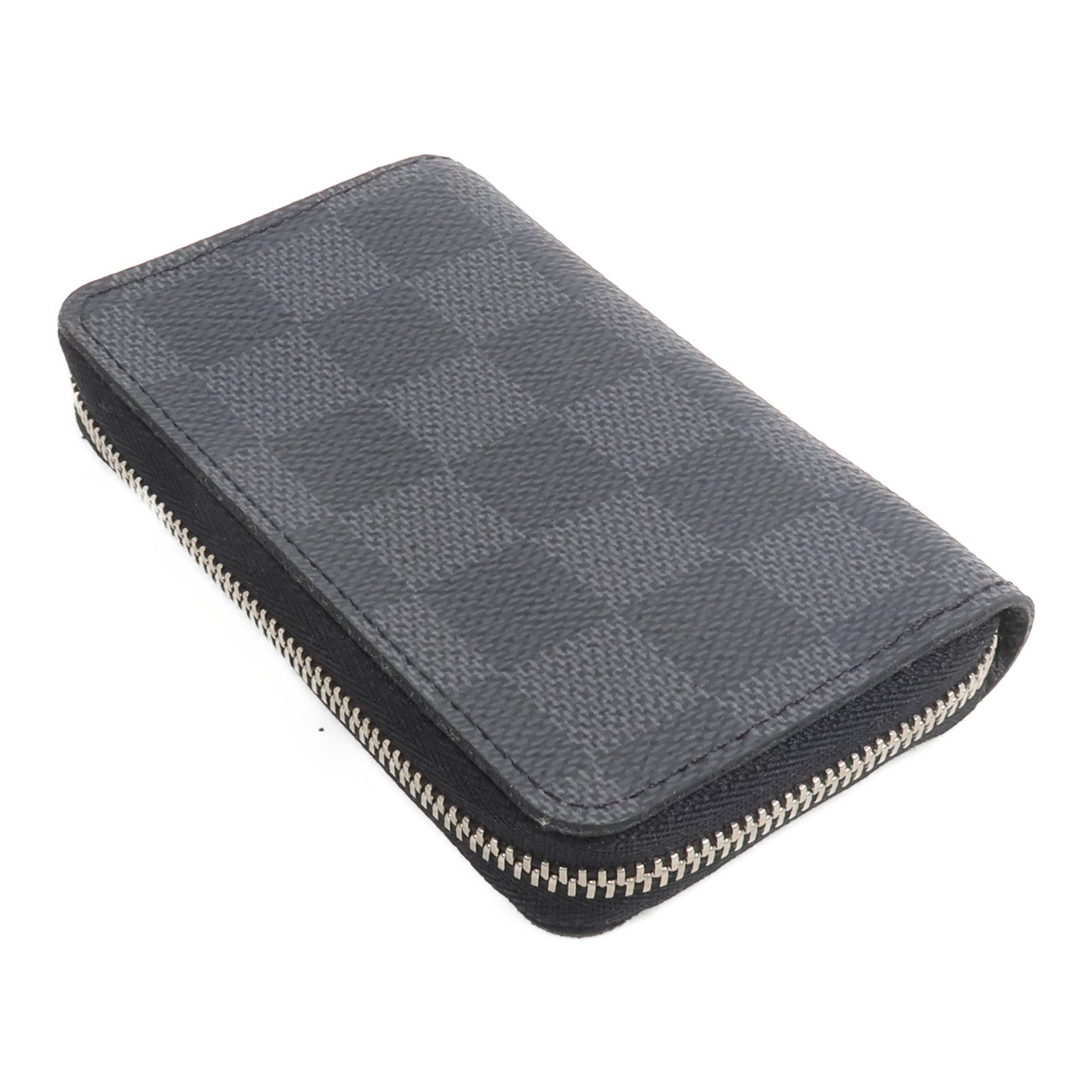 LOUIS VUITTON Damier Graphite Zippy Coin Purse零錢包
