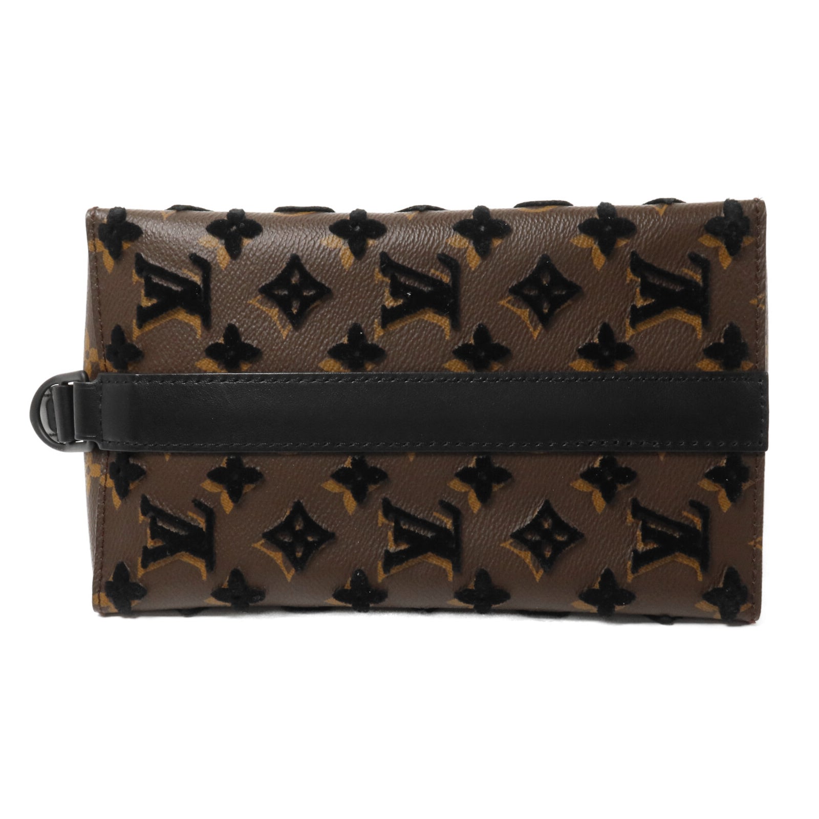 LOUIS VUITTON Monogram Tuffetage Triangle Messenger手挽肩背兩用袋
