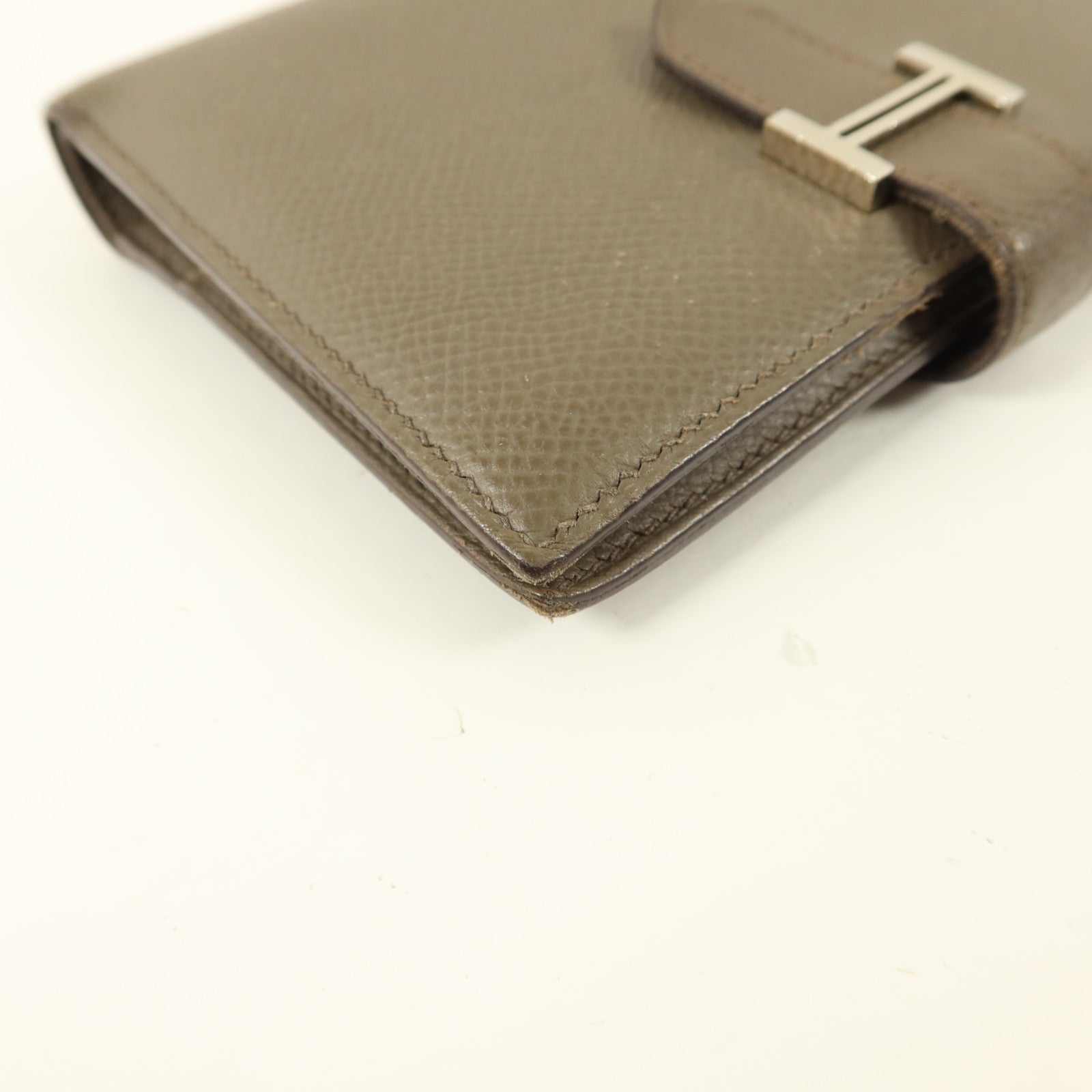 HERMES Epsom皮革Bearn Wallet錢包Etoupe