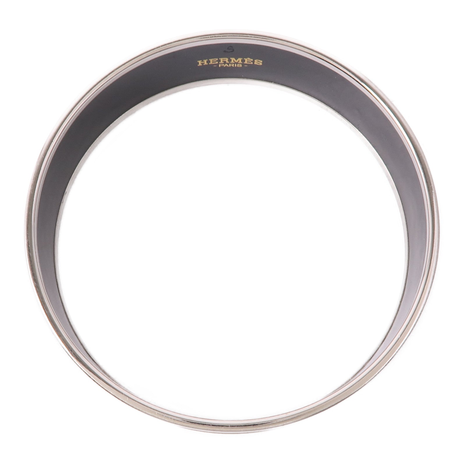 HERMES 金屬/琺瑯Blue Leopard Bracelet手鐲