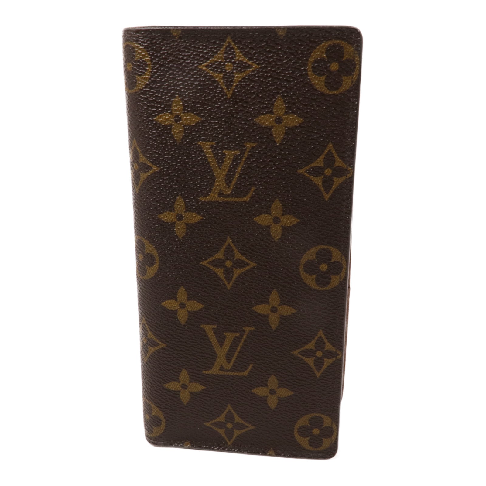 LOUIS VUITTON Monogram Brazza Wallet金扣長錢包