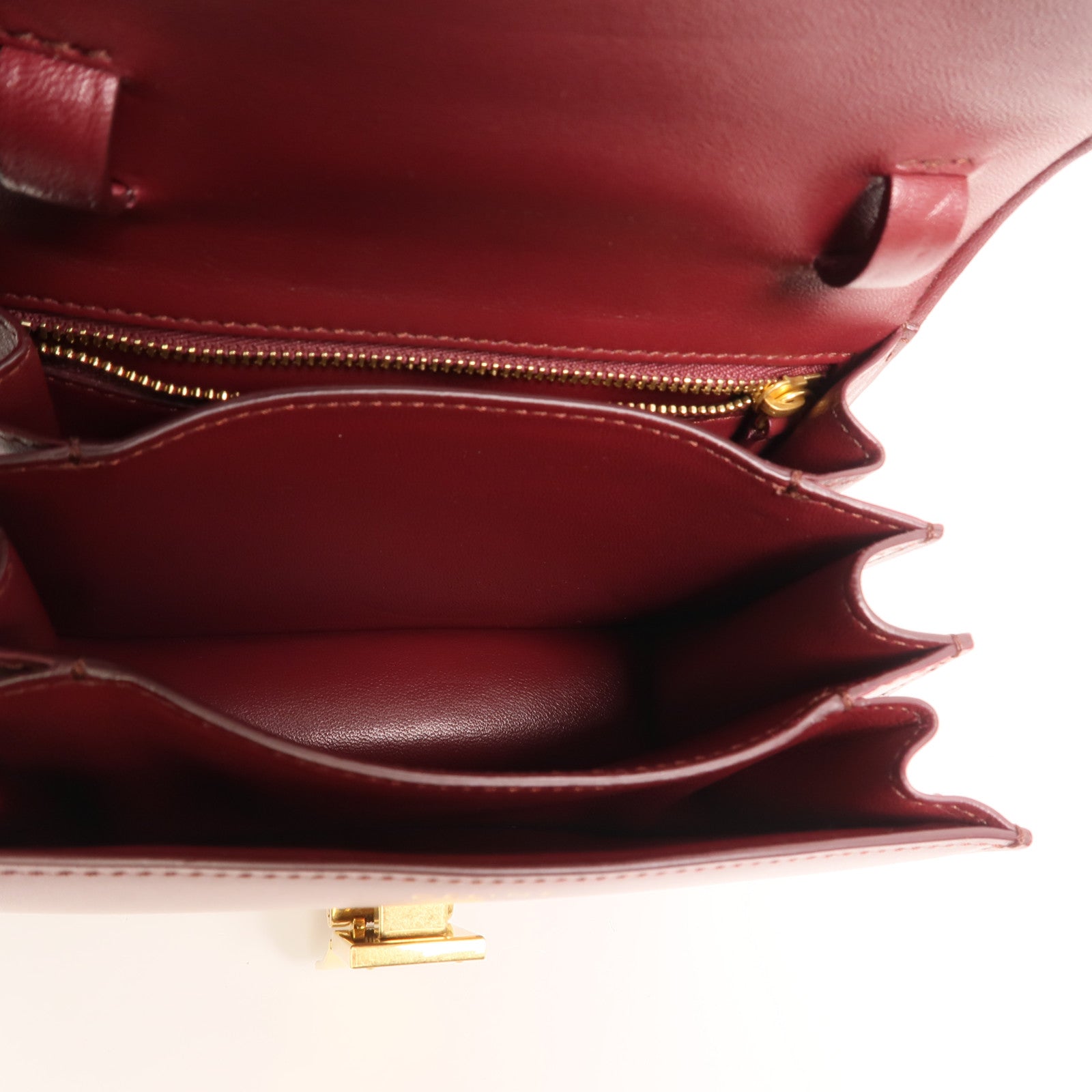 CELINE 【激減優惠】牛皮皮革Classic Box Small金扣肩背袋