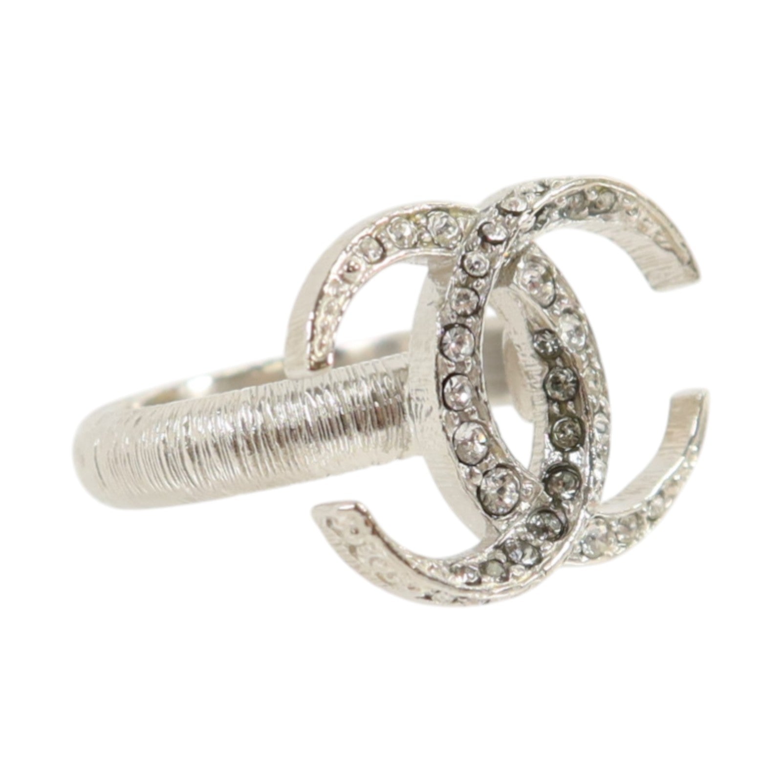 CHANEL 金屬Ring戒指US#7.5