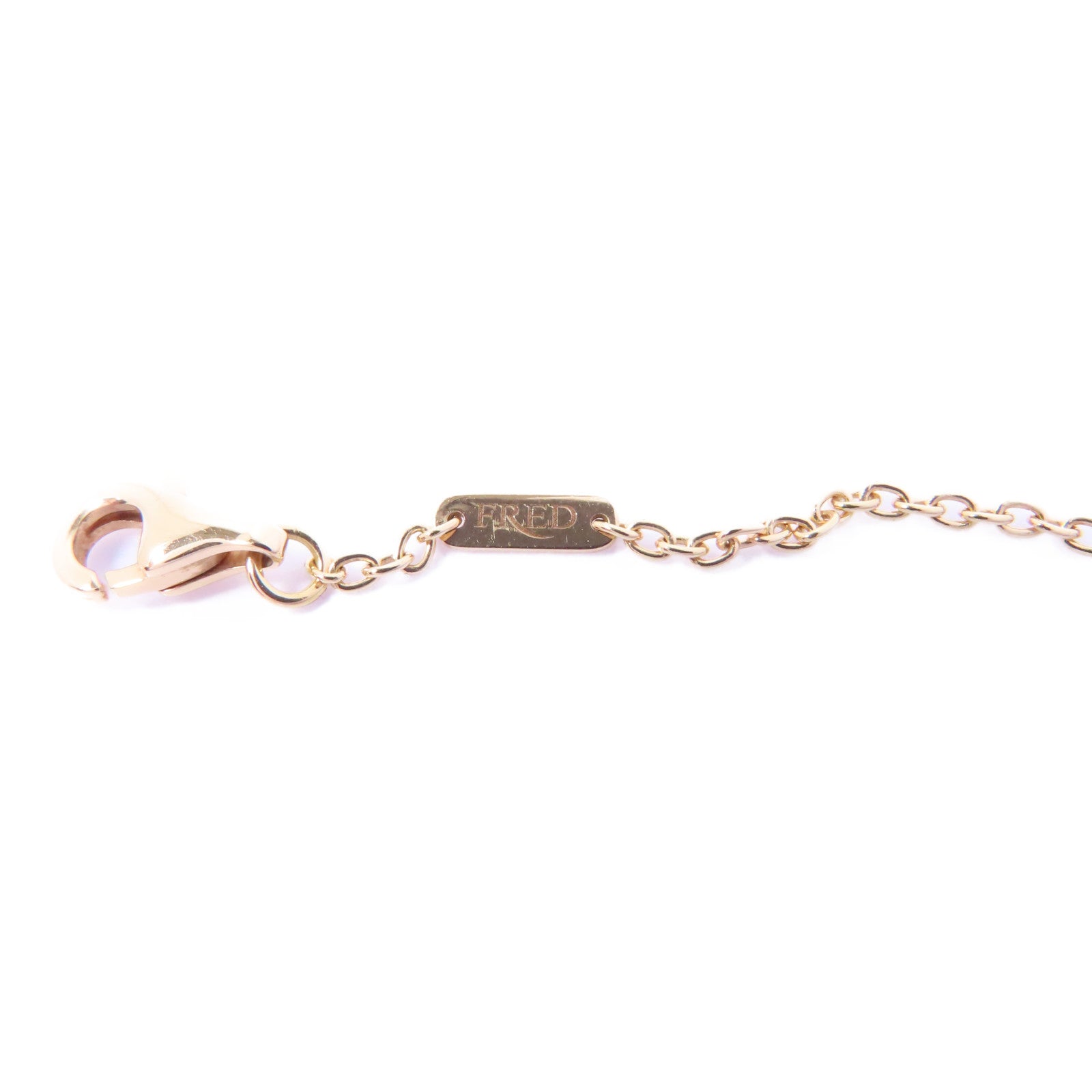 FRED 【激減優惠】18K玫瑰金/鑽石Gold Necklace with Diamond項鏈