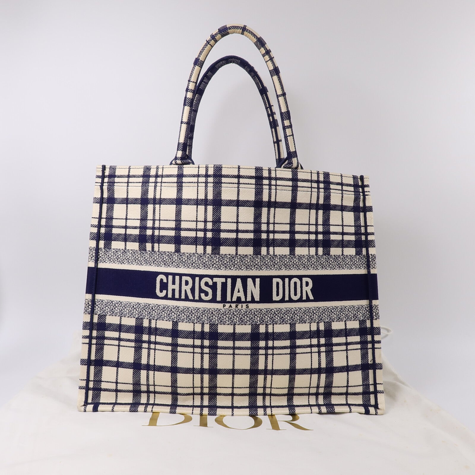 Dior 帆布Book Tote Large手挽袋