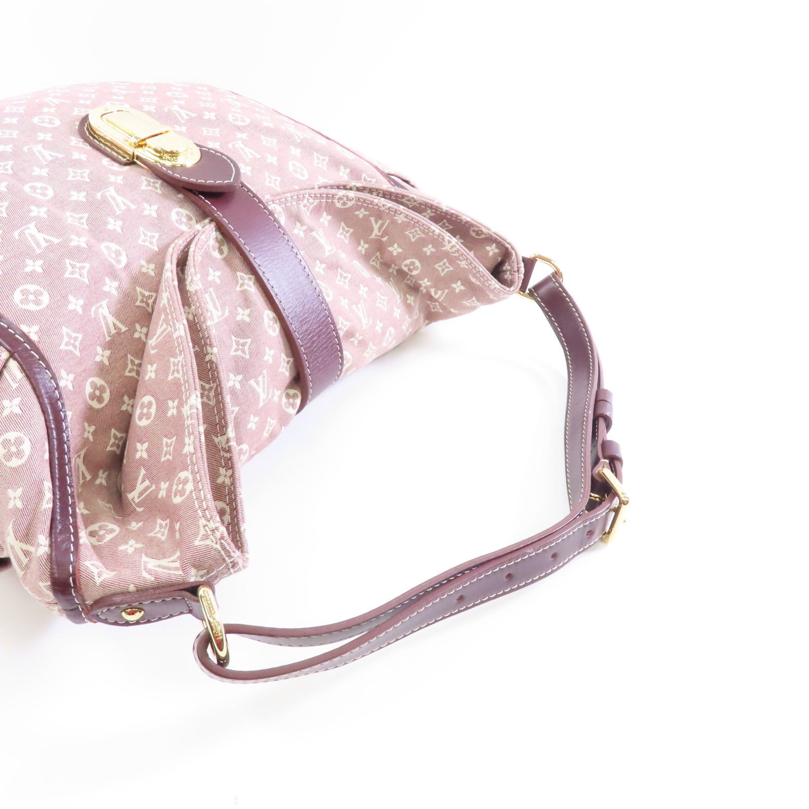 LOUIS VUITTON Monogram Idylle Romance Shoulder Bag金扣肩背袋紅色