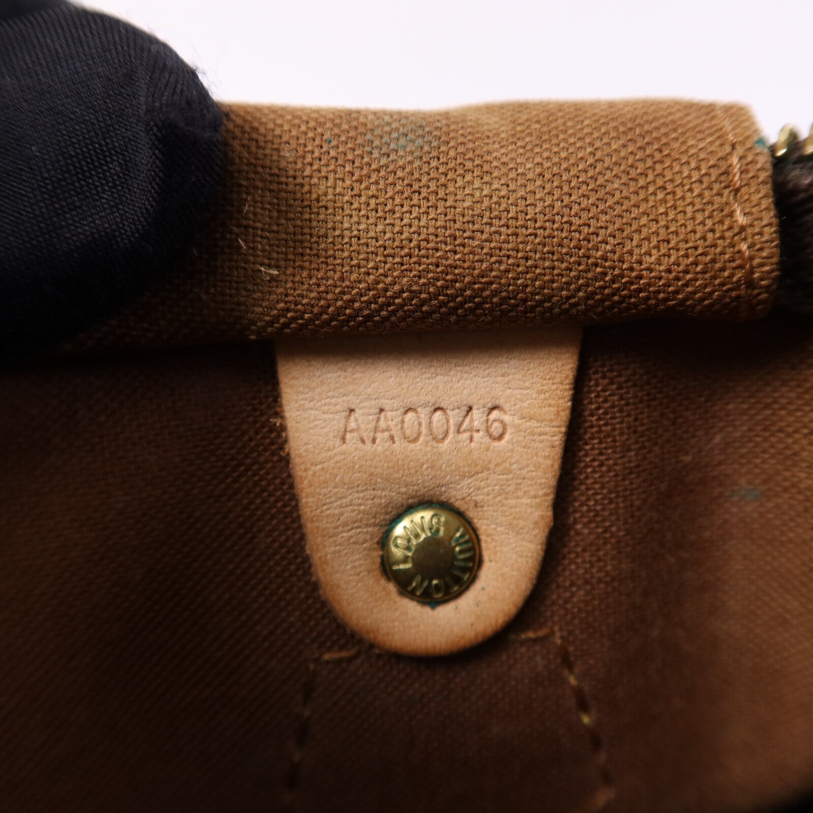 LOUIS VUITTON Monogram Speedy 25金扣手挽袋