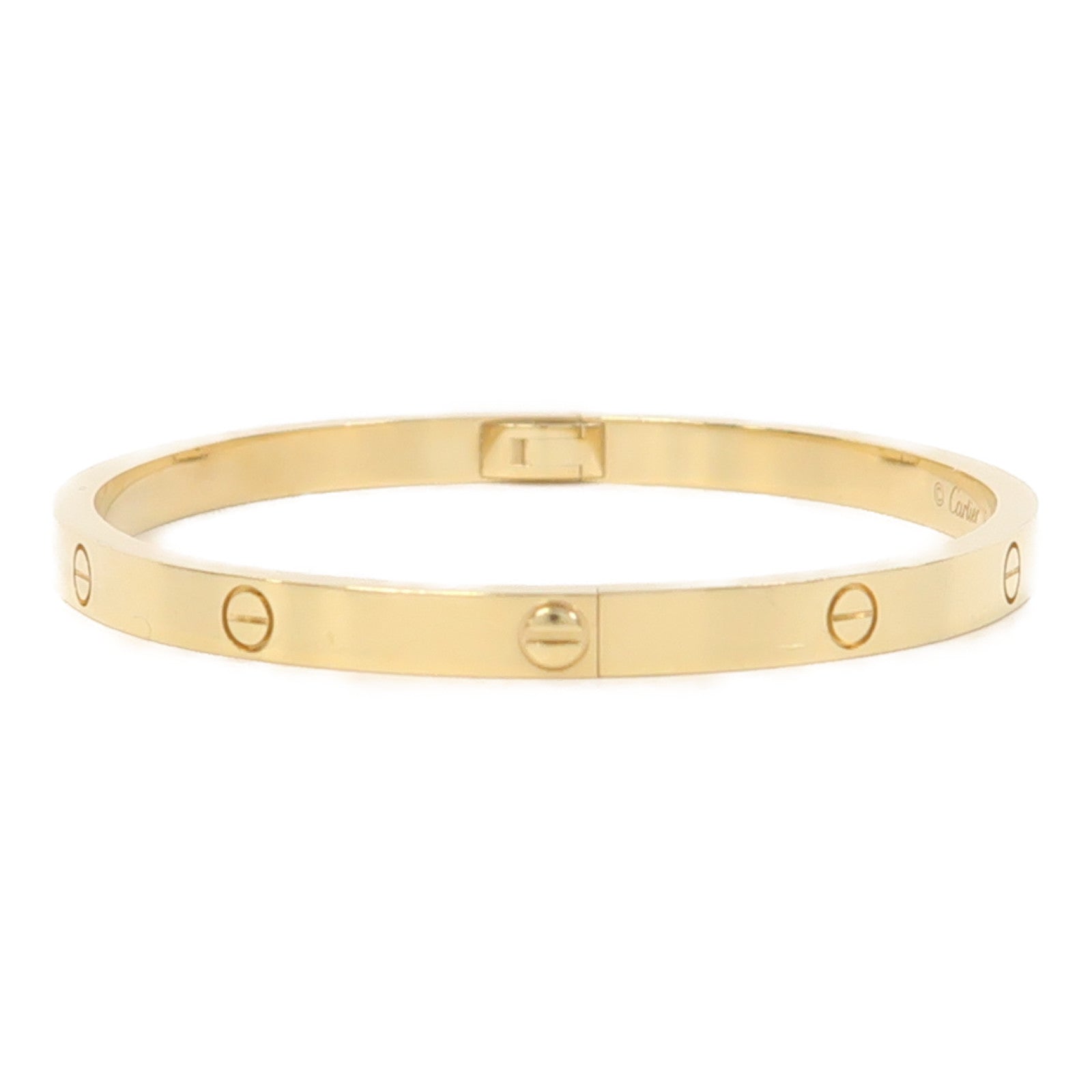 CARTIER 18K黃金Love Bracelet Small Model手鐲Cartier#16