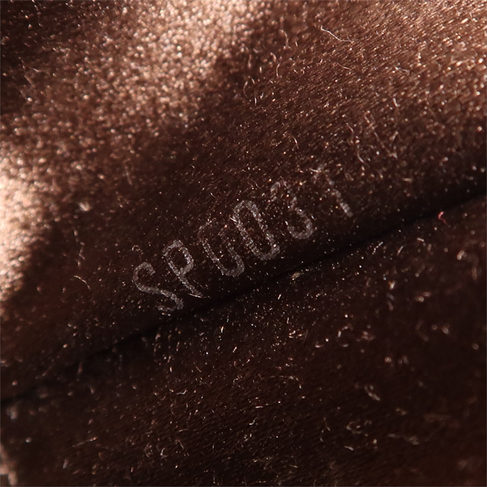 LOUIS VUITTON Monogram Satin Little Alma銀扣手挽袋