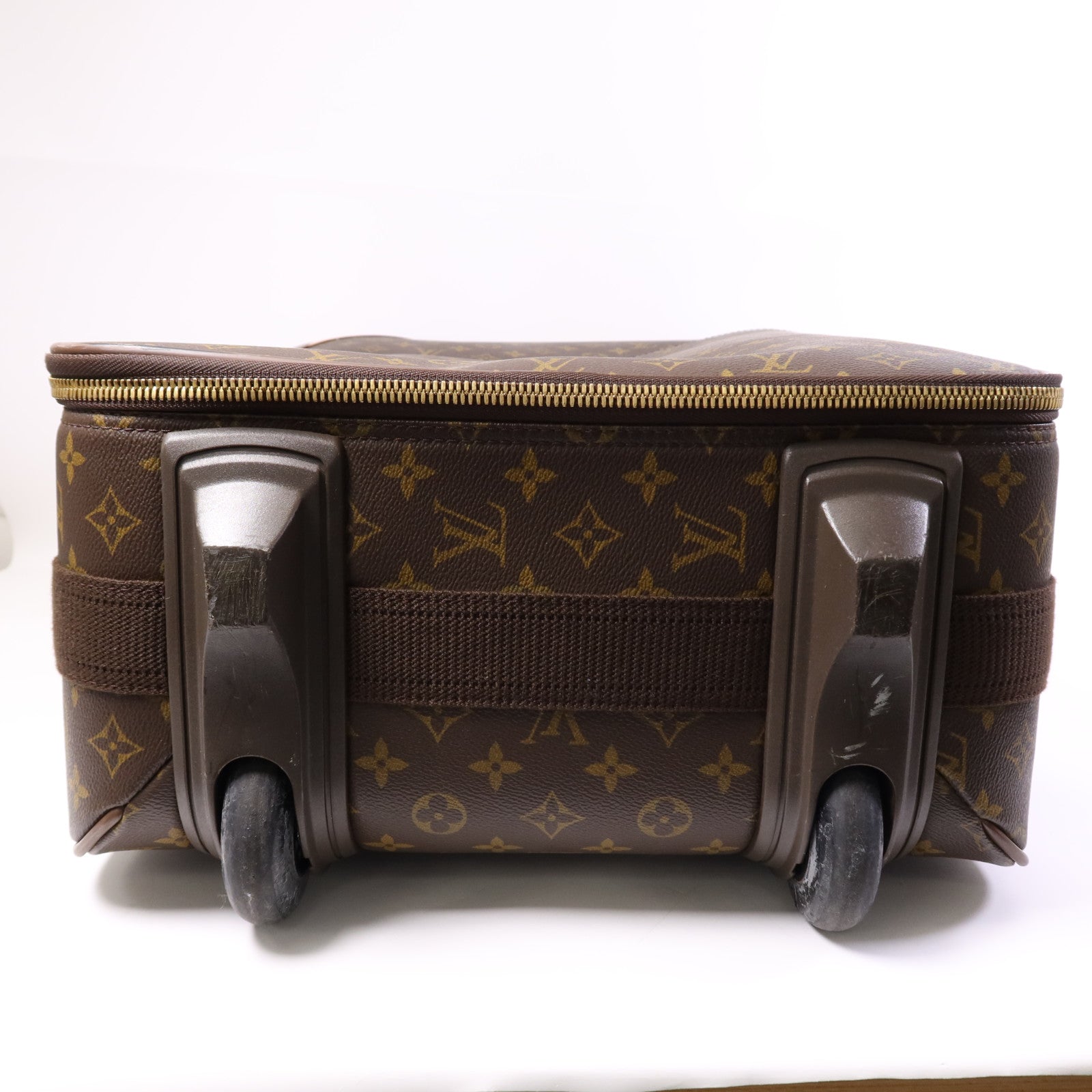 LOUIS VUITTON Monogram Pegase 60 Suitcase金扣行李箱