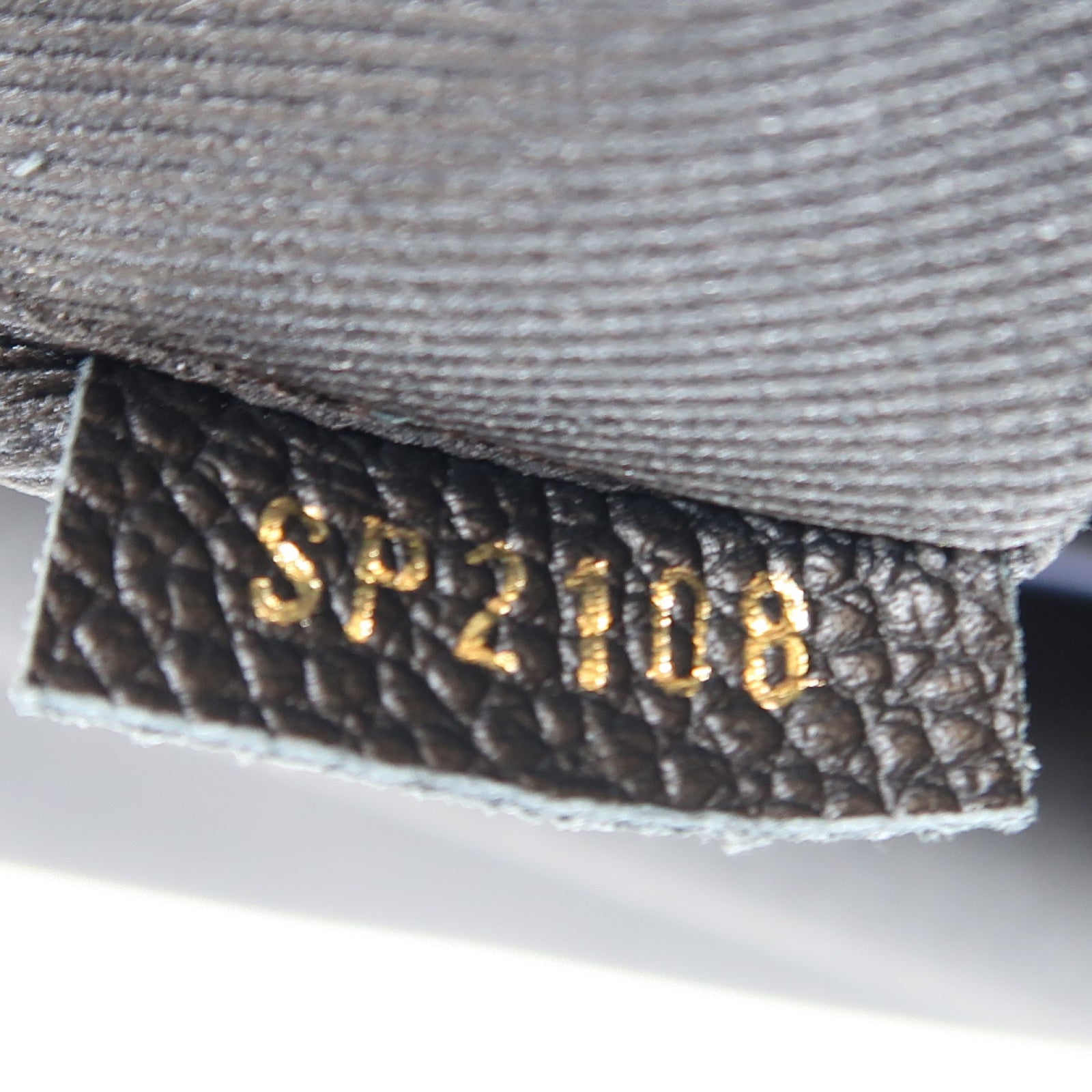 LOUIS VUITTON Monogram Empreinte Blanche MM金扣手挽肩背兩用袋黑色
