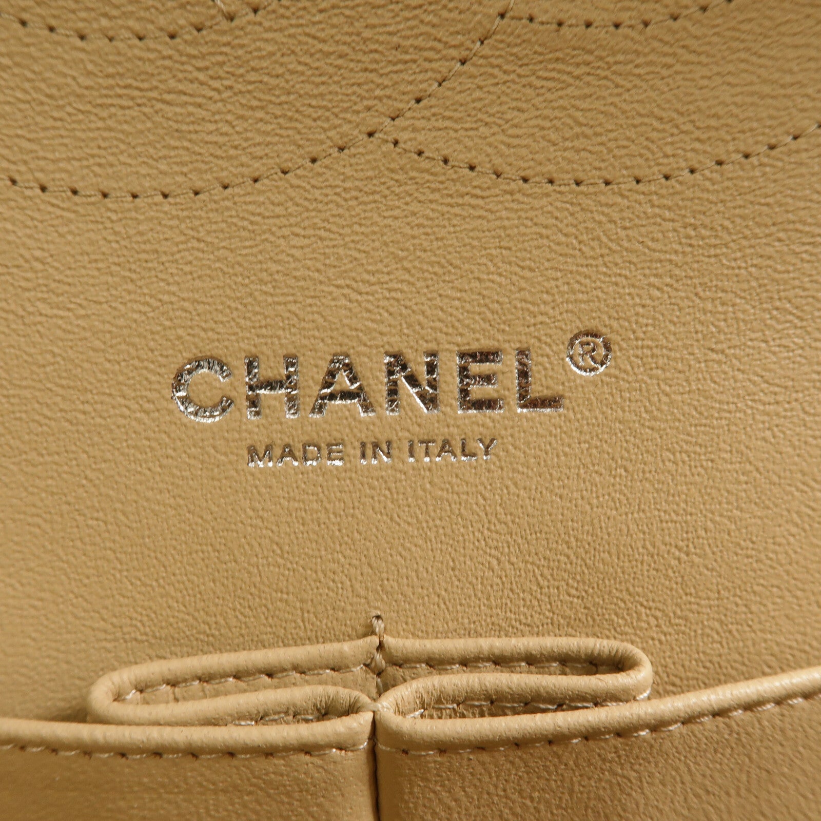 CHANEL 牛皮皮革Large Classic鏈帶肩背袋