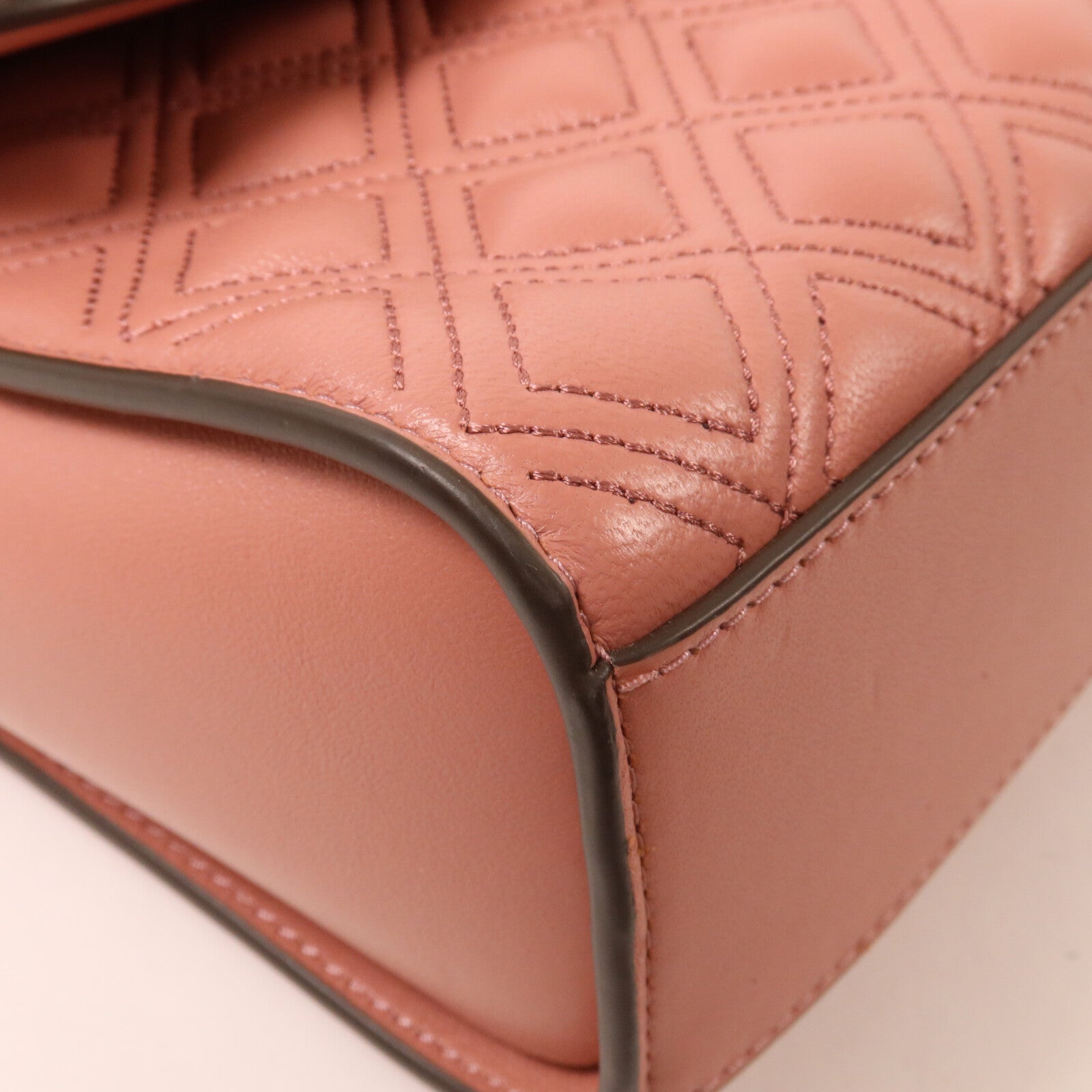 Tory Burch 牛皮皮革Fleming Convertible鏈帶肩背袋