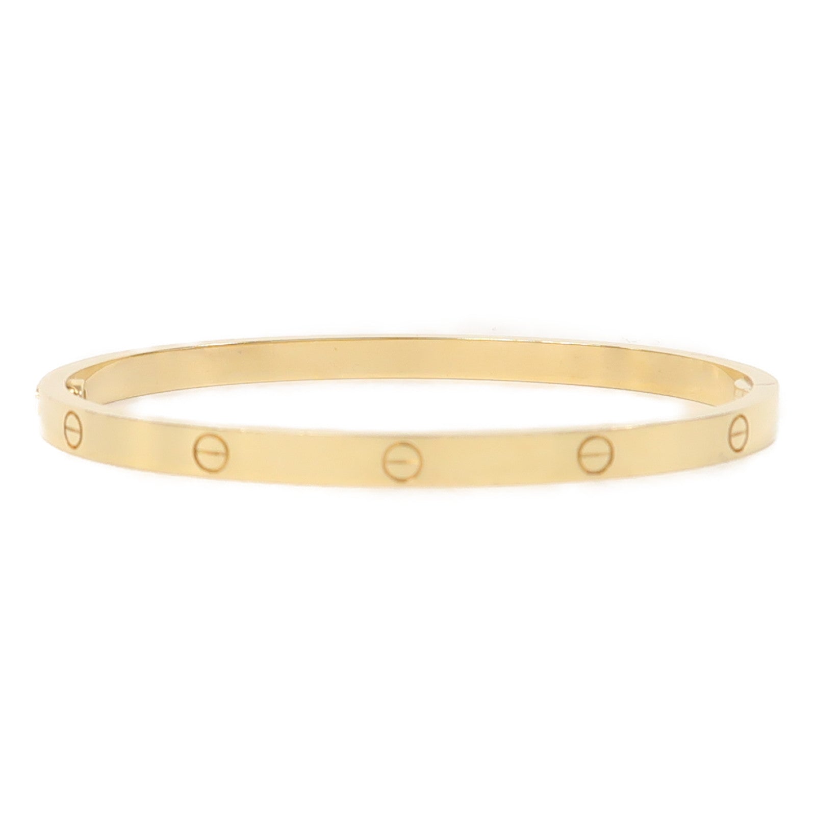 CARTIER 18K黃金Love Bracelet Small Model手鐲Cartier#16
