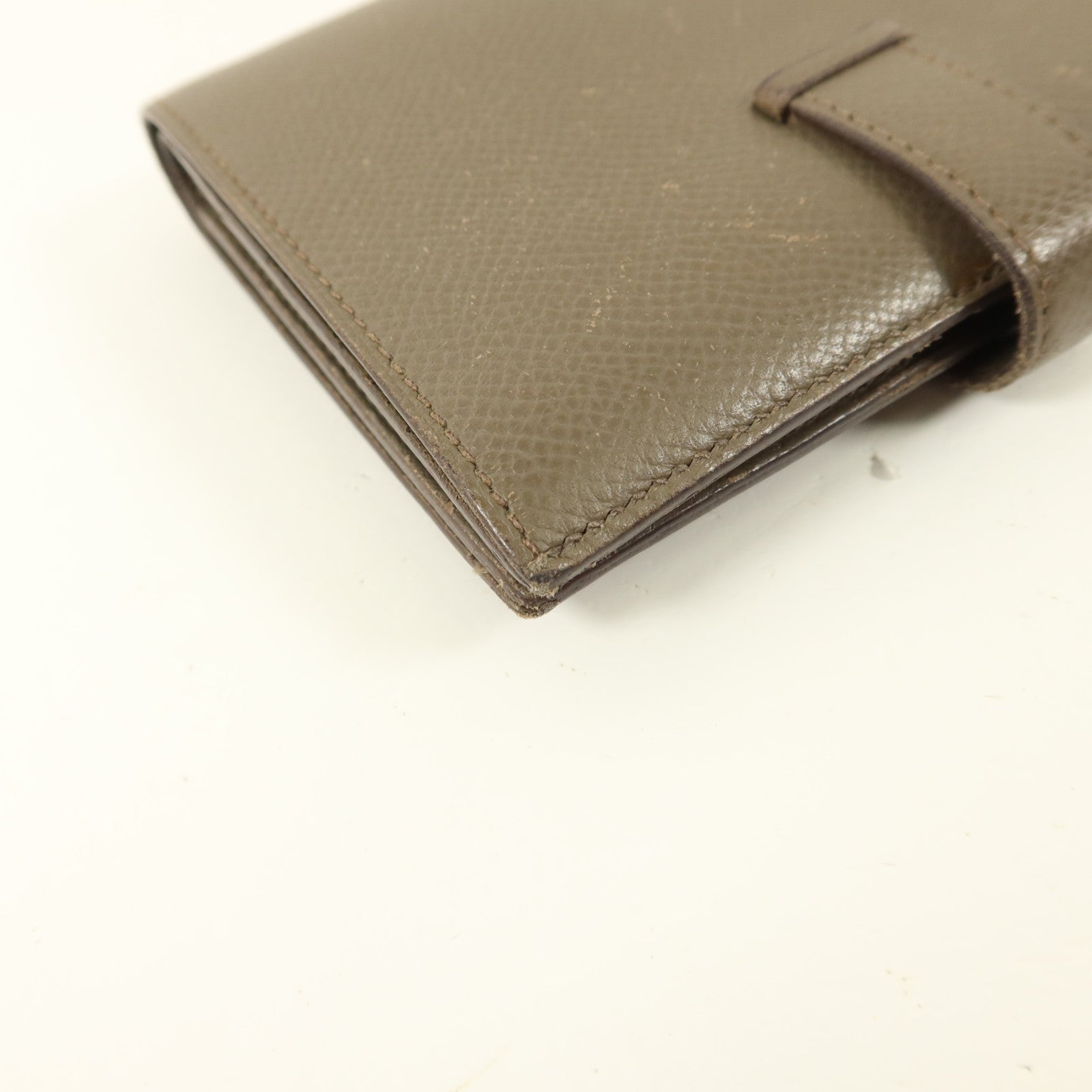 HERMES Epsom皮革Bearn Wallet錢包Etoupe