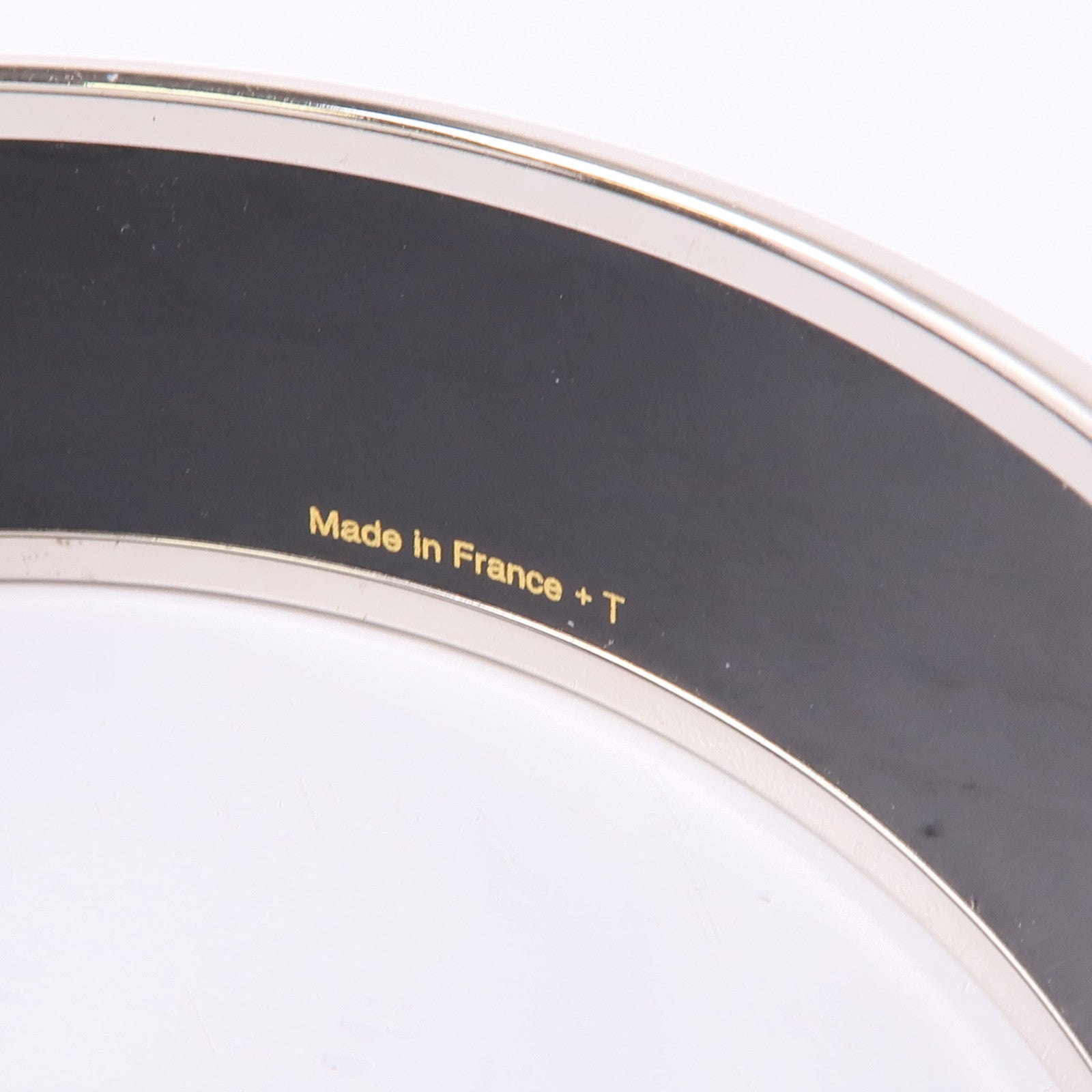 HERMES 金屬/琺瑯Blue Leopard Bracelet手鐲