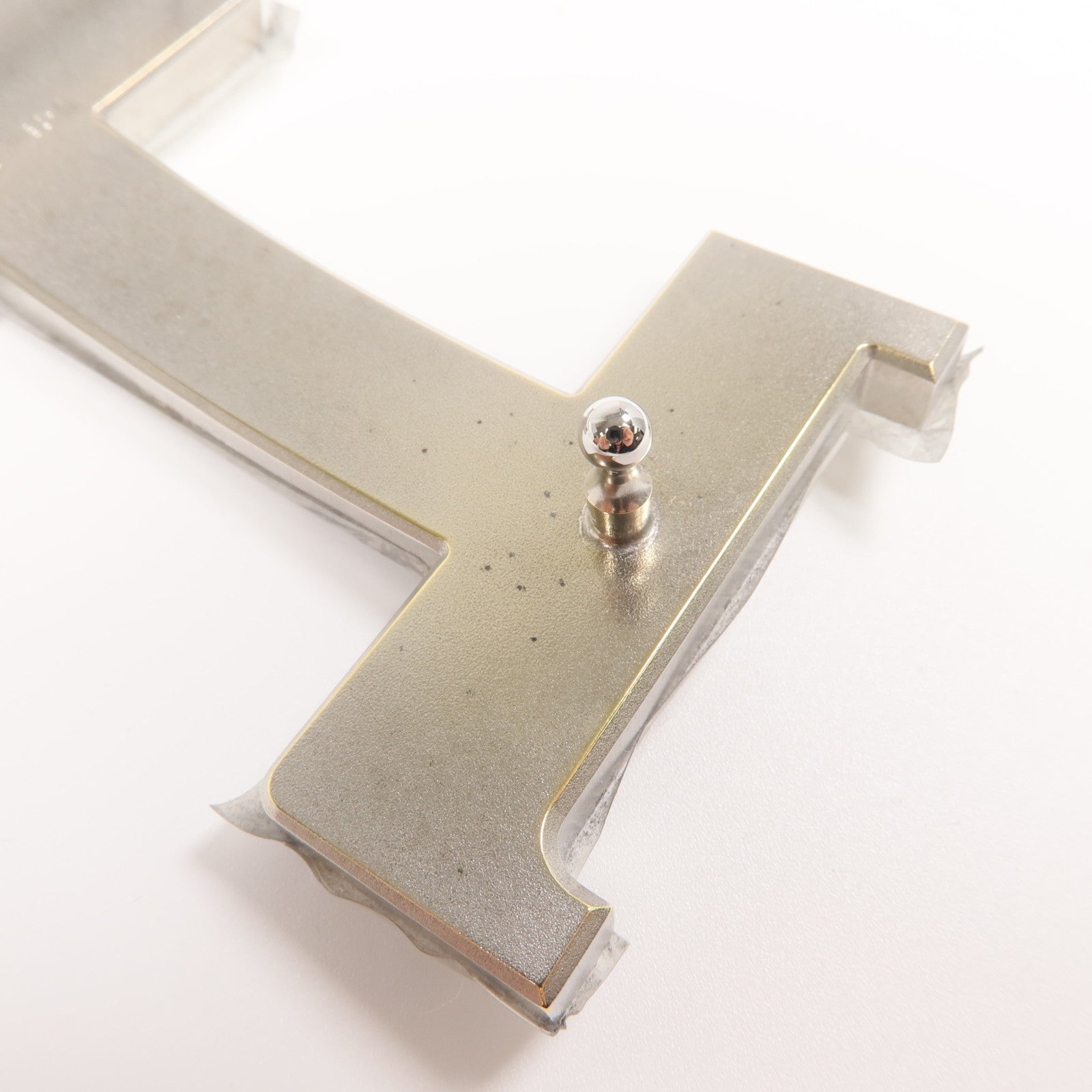 HERMES Epsom皮革Constance Belt銀扣皮帶Beton