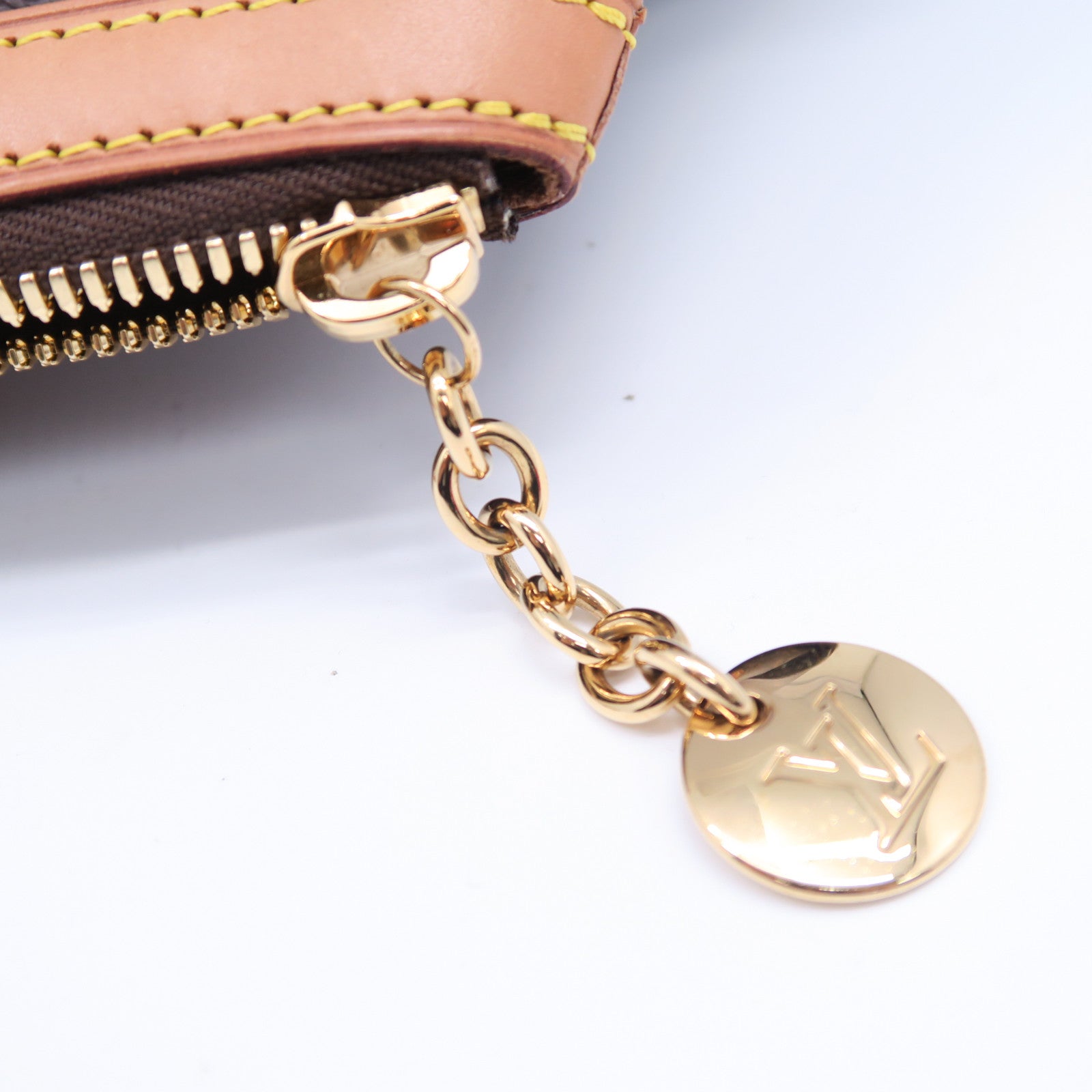 LOUIS VUITTON 【清倉大減價】Monogram Tivoli GM金扣手挽袋啡色