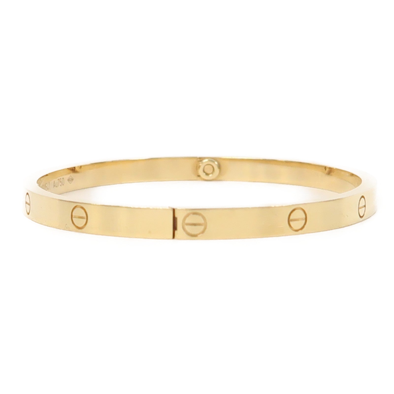 CARTIER 18K黃金Love Bracelet Small Model手鐲Cartier#16