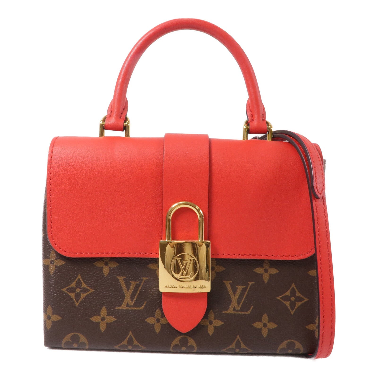 LOUIS VUITTON Monogram Locky BB手挽肩背兩用袋