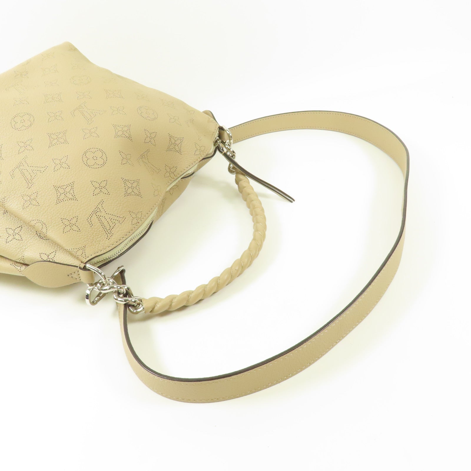 LOUIS VUITTON 【激減優惠】Mahina Babylone BB銀扣手挽肩背兩用袋