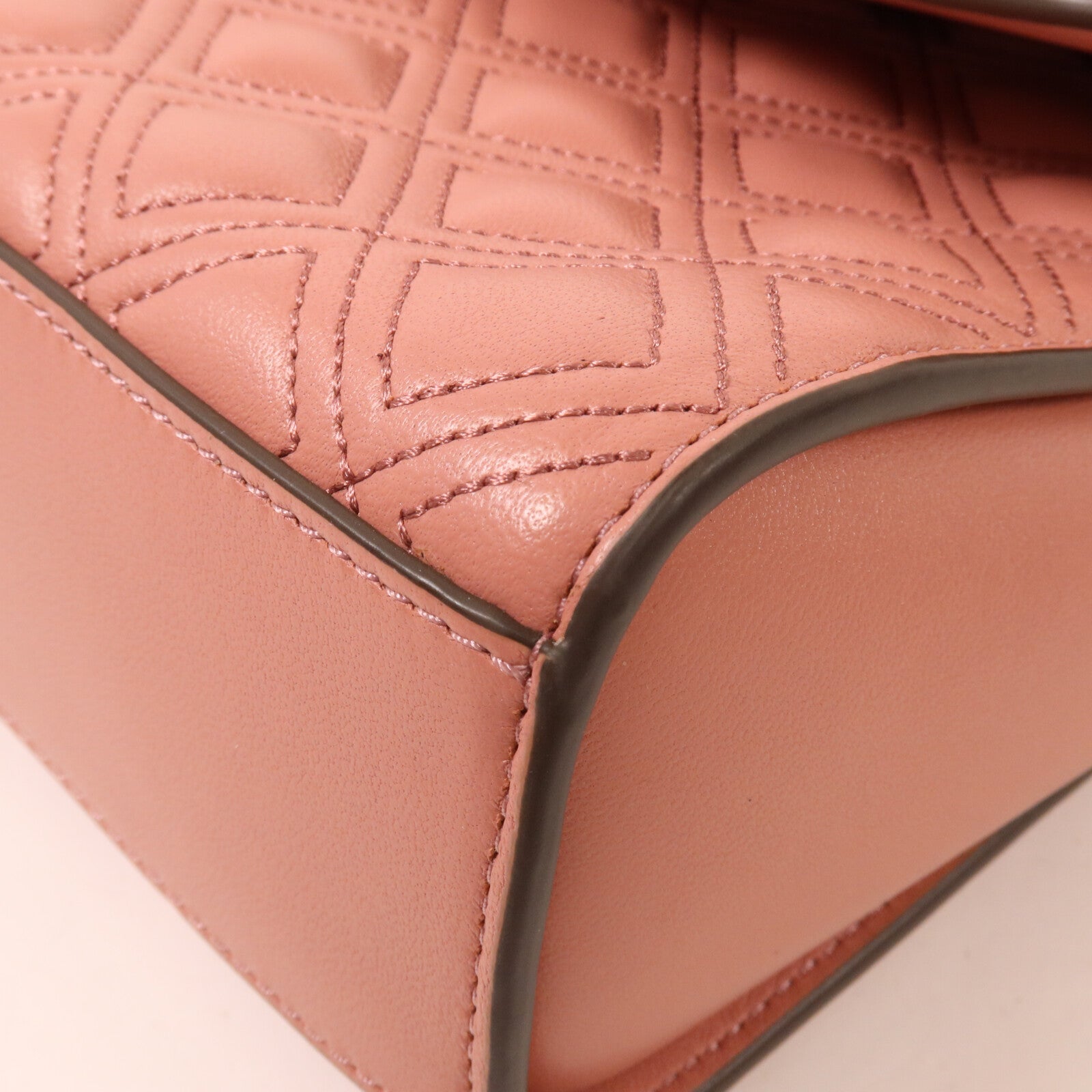 Tory Burch 牛皮皮革Fleming Convertible鏈帶肩背袋