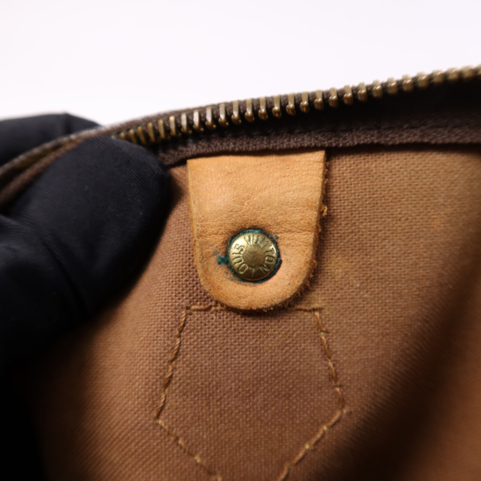 LOUIS VUITTON Monogram Speedy 25金扣手挽袋