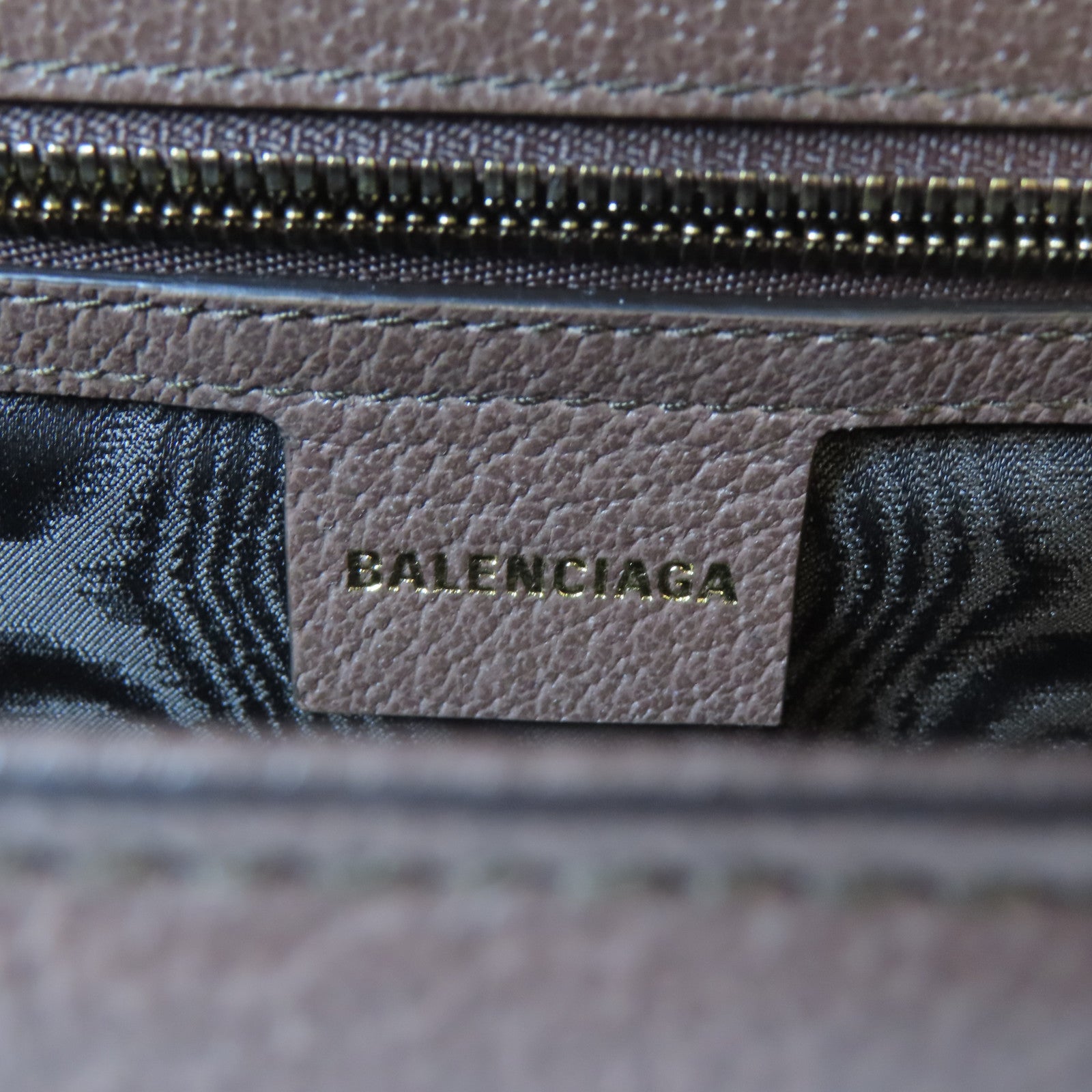 BALENCIAGA 塗層帆布Balenciaga X Gucci Hacker Project金扣肩背袋啡色