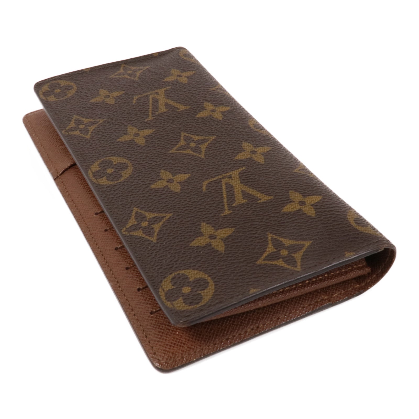 LOUIS VUITTON Monogram Brazza Wallet金扣長錢包