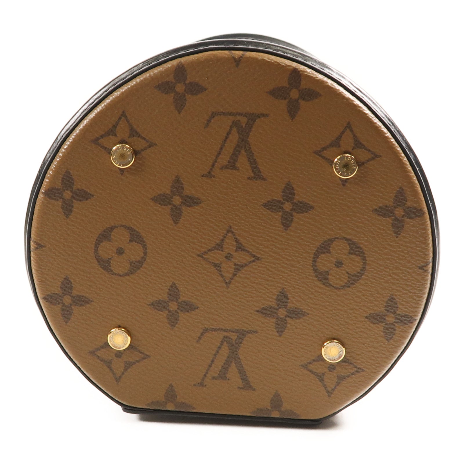 LOUIS VUITTON LV GHW Cannes 2 Way Shoulder Bag M43986 Monogram Reverse Brown