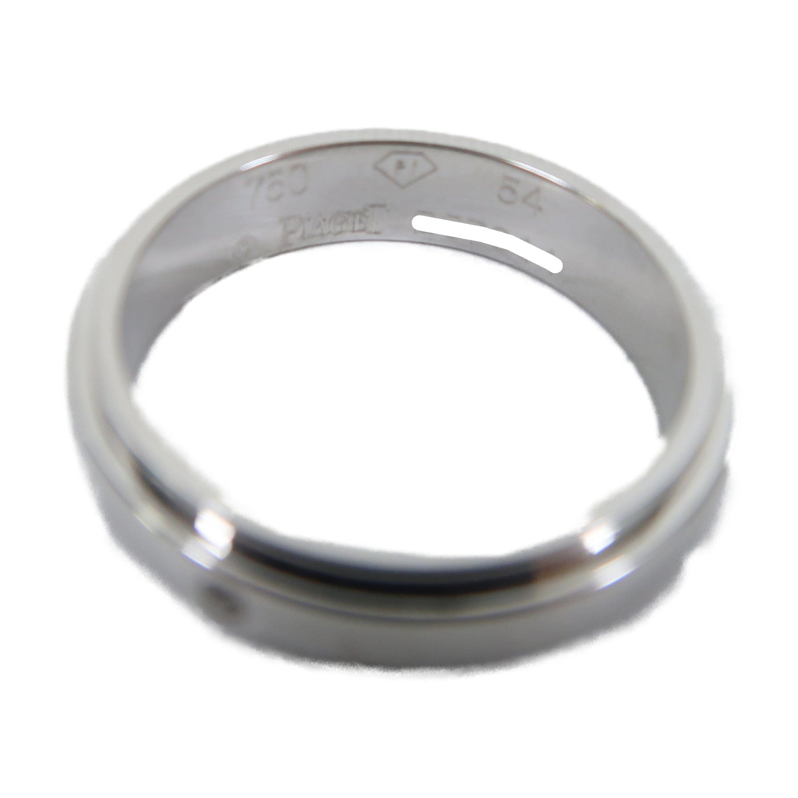 PIAGET 18K白金Diamond Ring鑽石戒指US#7