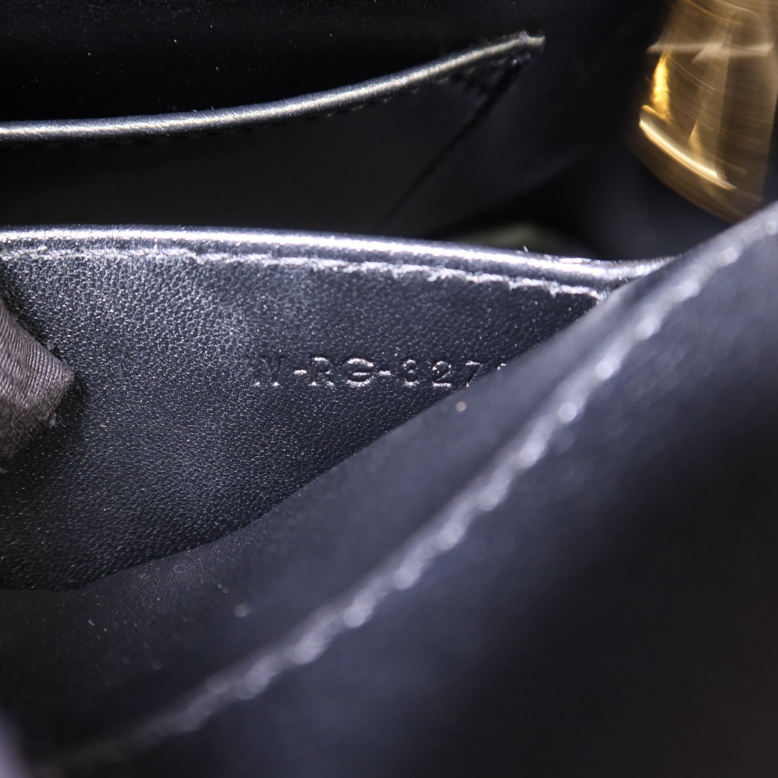 CELINE 牛皮皮革Teen Celine Conti Bag金扣手挽肩背兩用袋