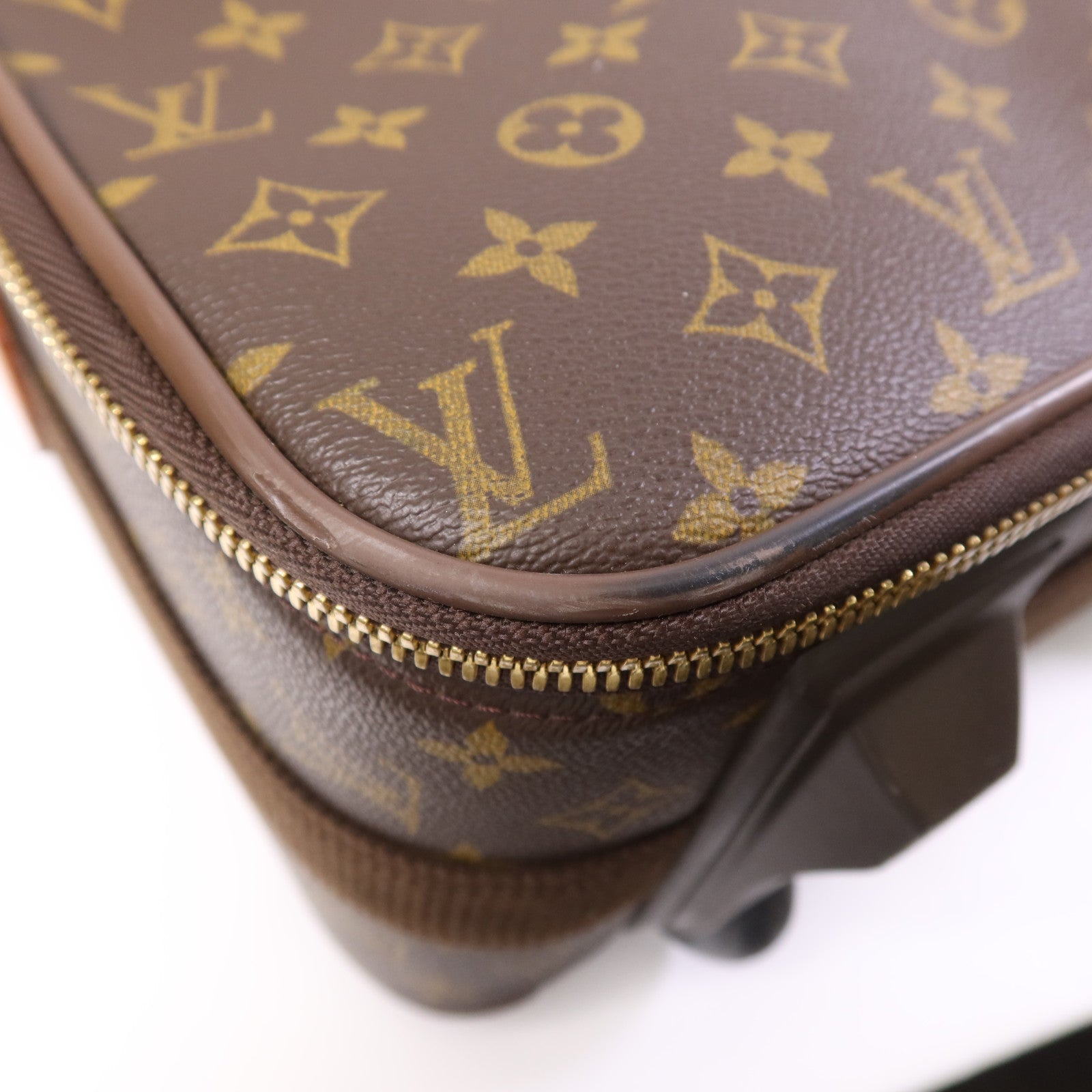 LOUIS VUITTON Monogram Pegase 60 Suitcase金扣行李箱