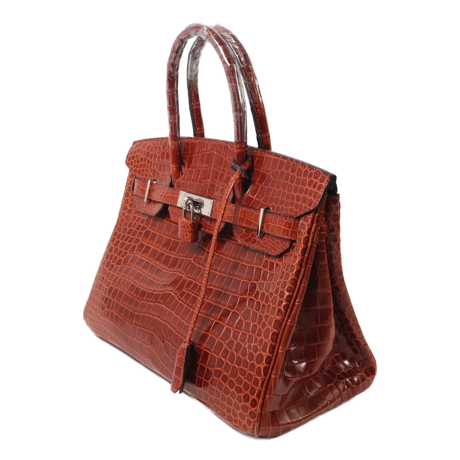 HERMES 鱷魚皮革Birkin 30手挽袋Rough H