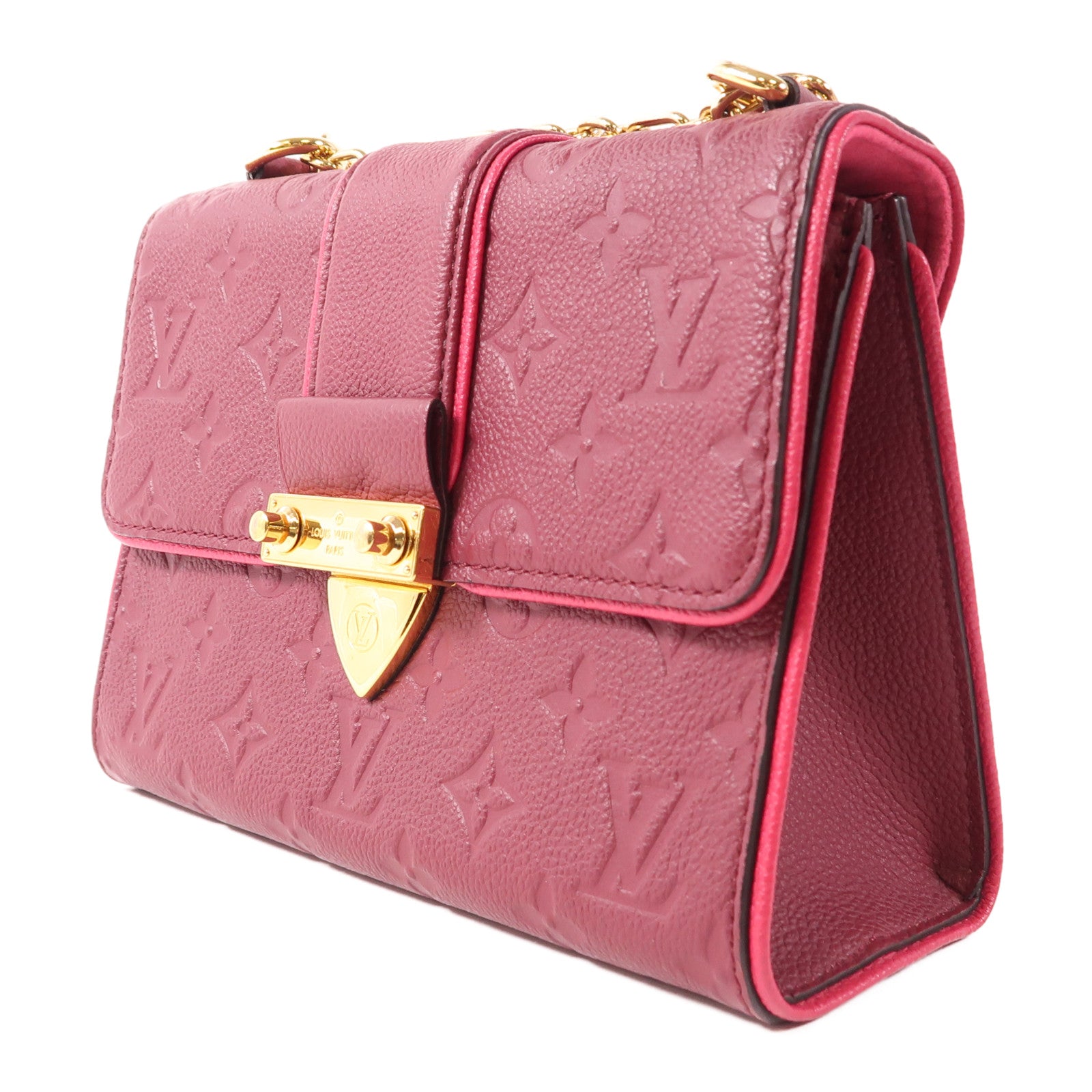 LOUIS VUITTON LV GHW Saint Sulpice BB Shoulder Bag M44241 Monogram Empreinte