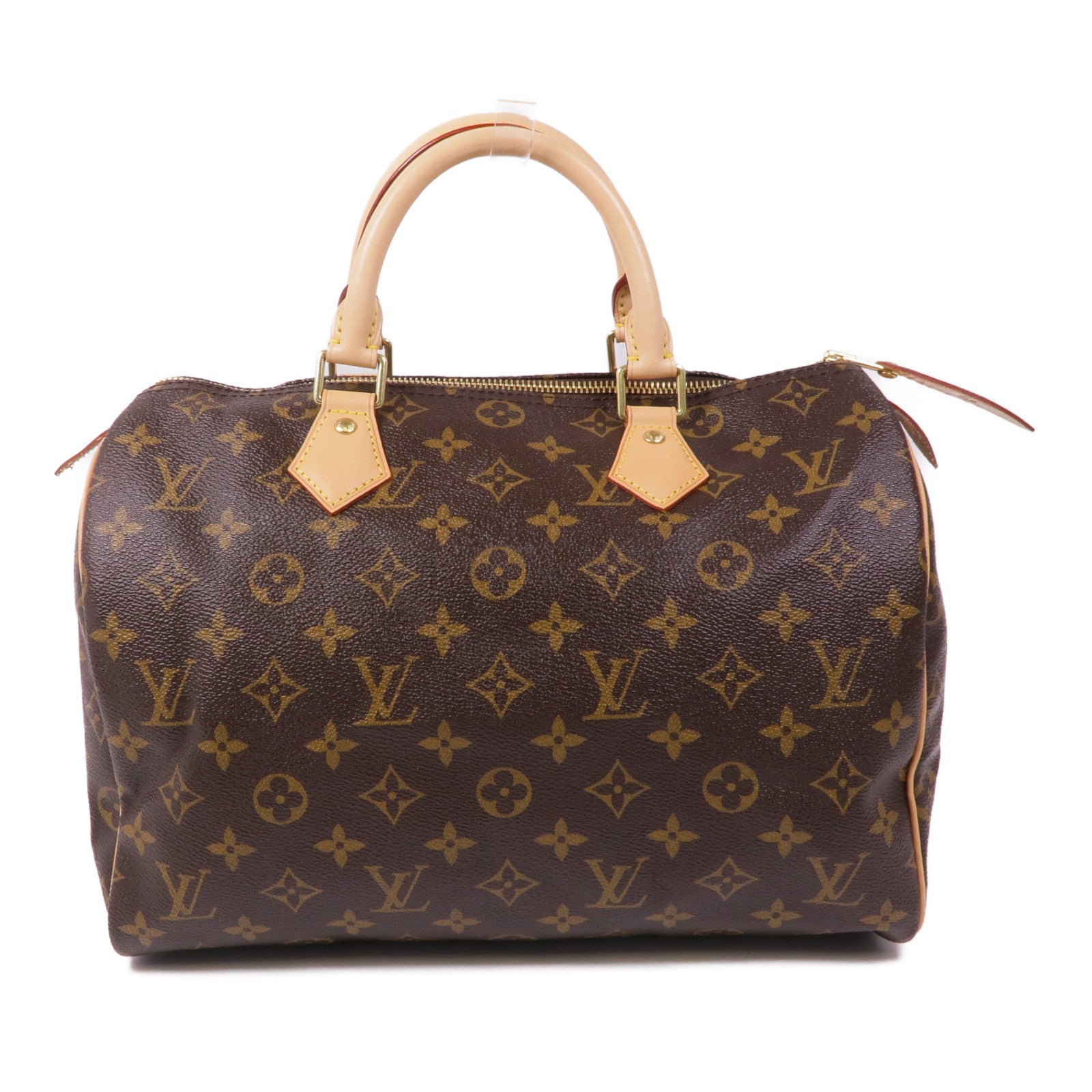 LOUIS VUITTON Monogram Speedy 30金扣手挽袋