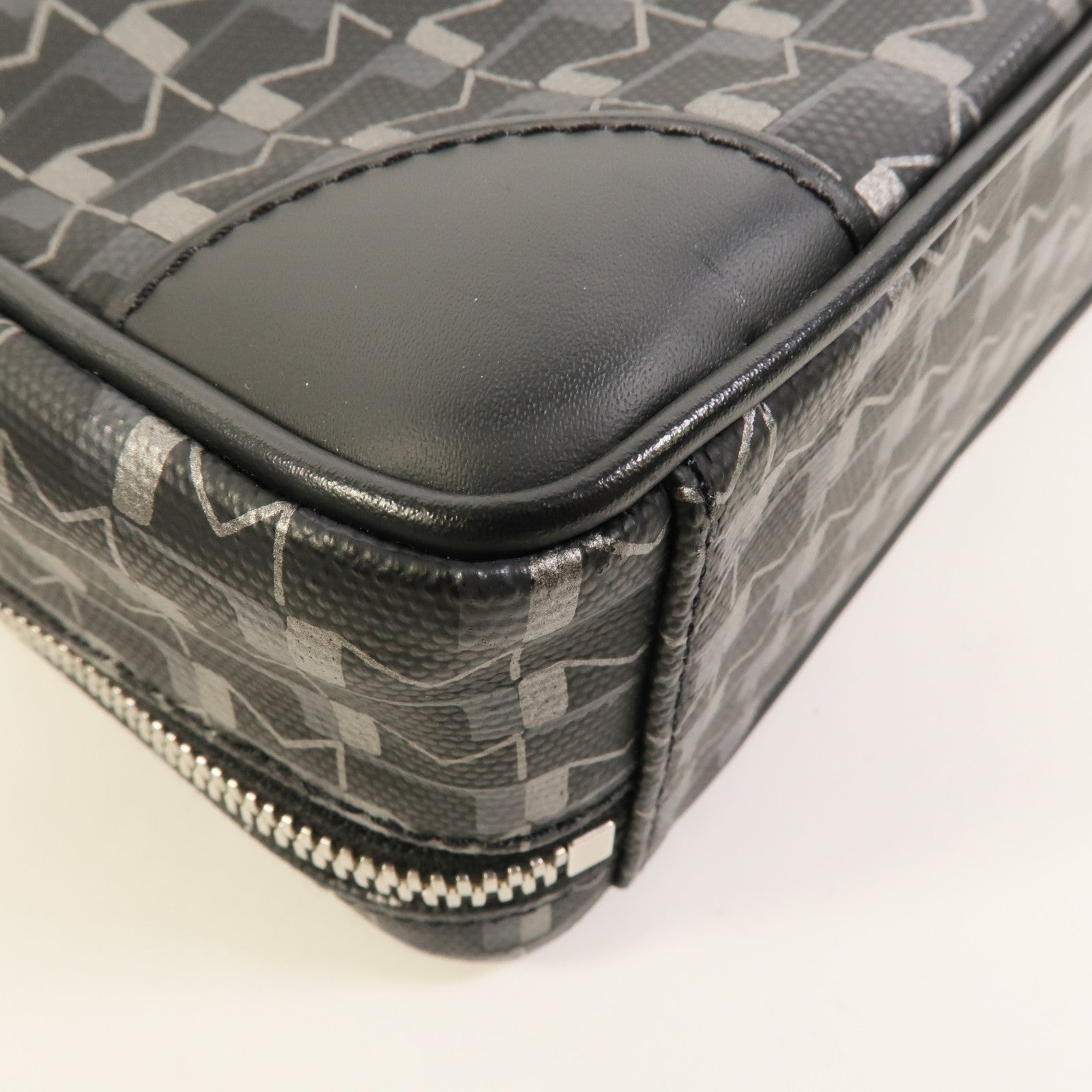 Moynat 塗層帆布Camera Bag手挽肩背兩用袋