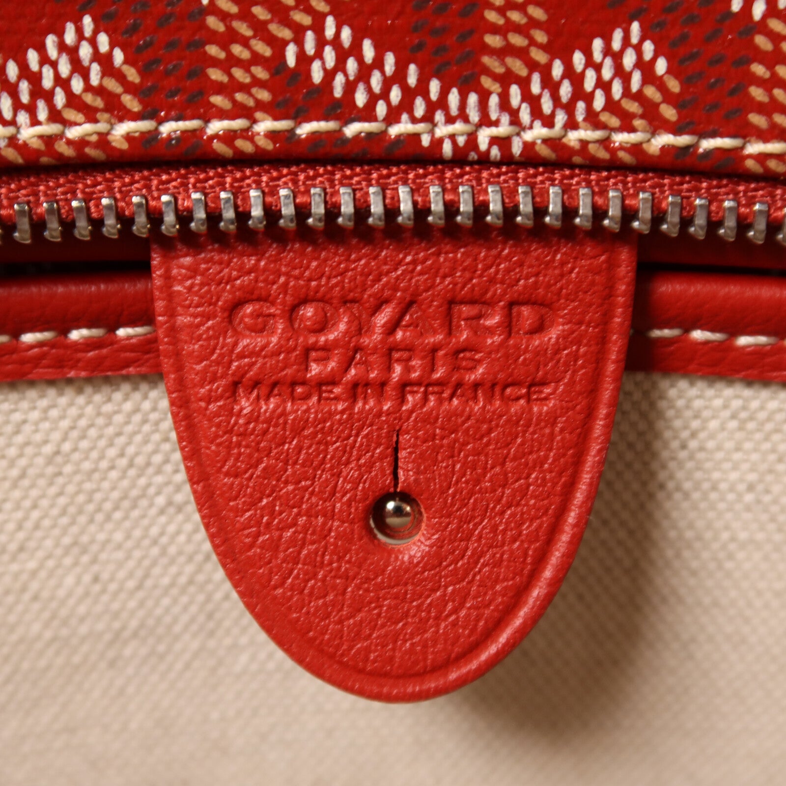 GOYARD 塗層帆布Artois PM銀扣手挽袋