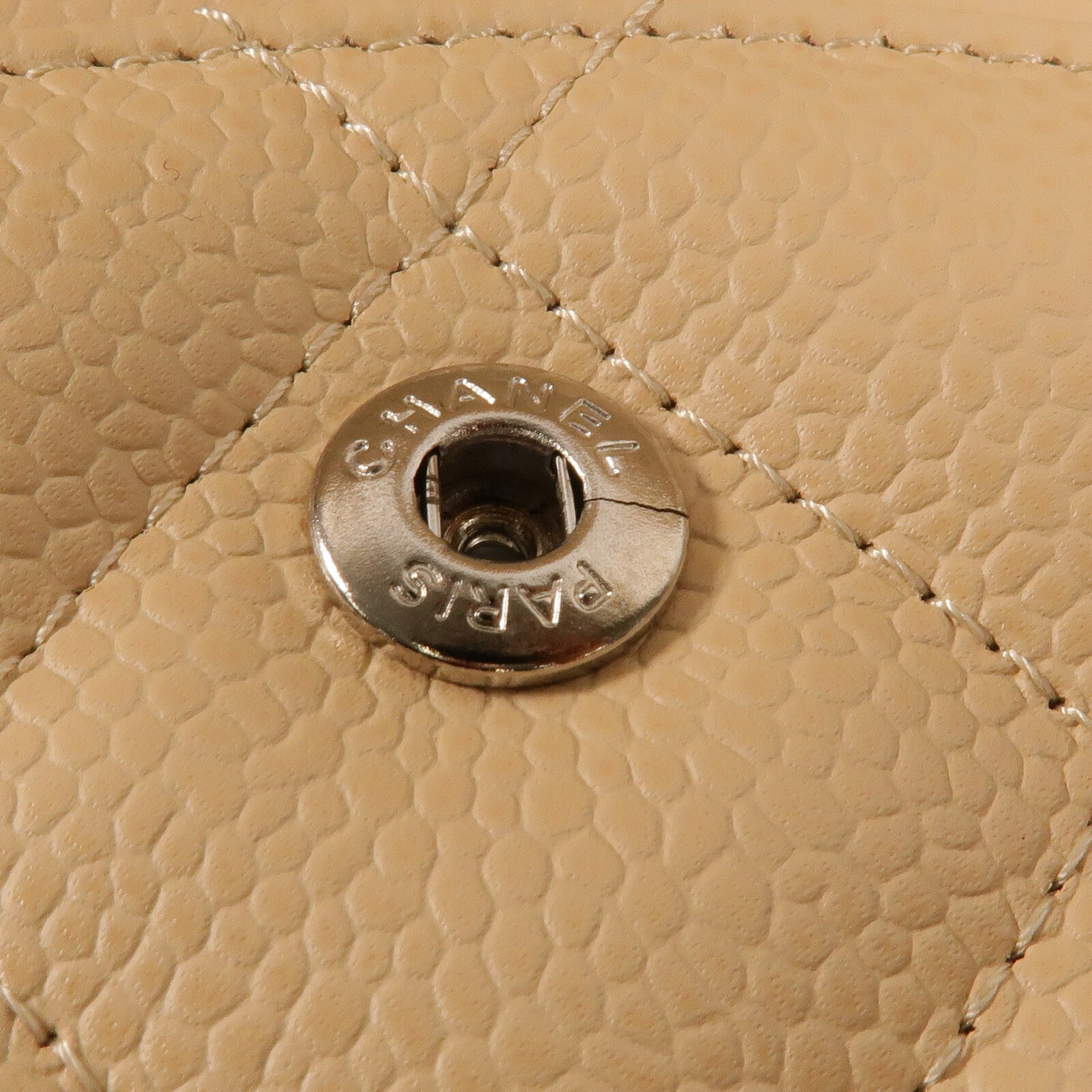 CHANEL 牛皮皮革Large Classic鏈帶肩背袋