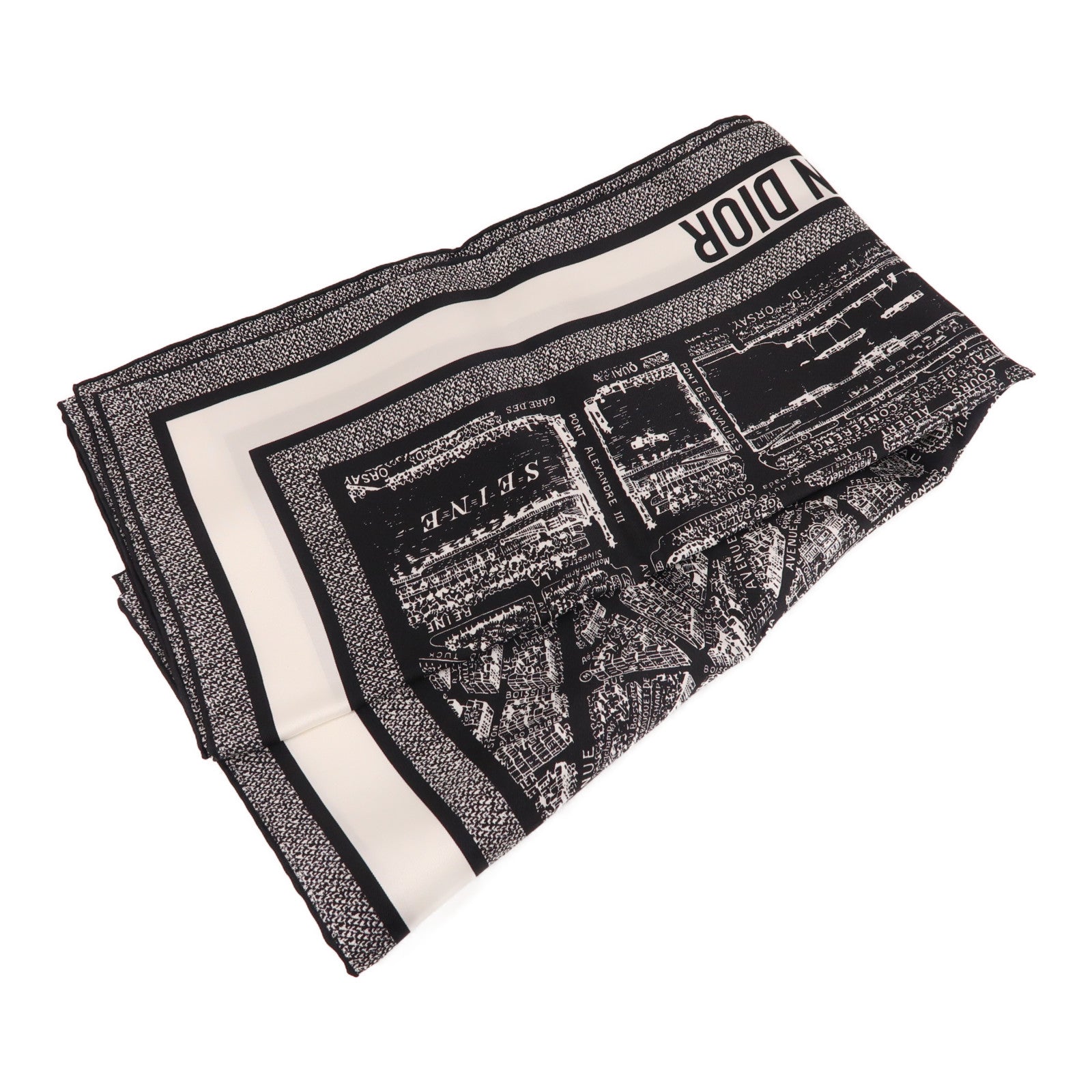 Dior 絲質Scarf絲巾黑色