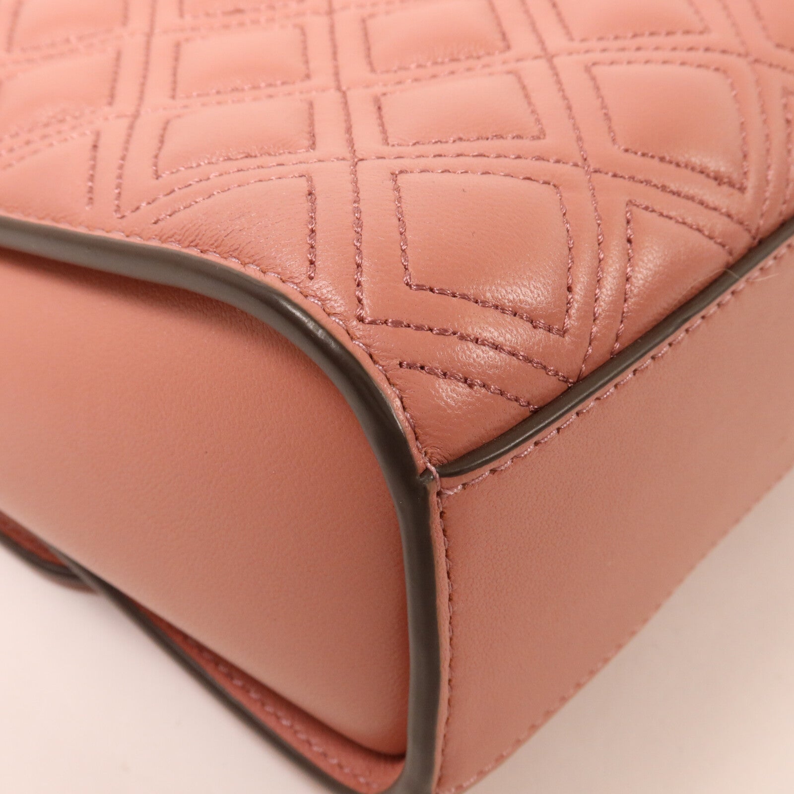 Tory Burch 牛皮皮革Fleming Convertible鏈帶肩背袋