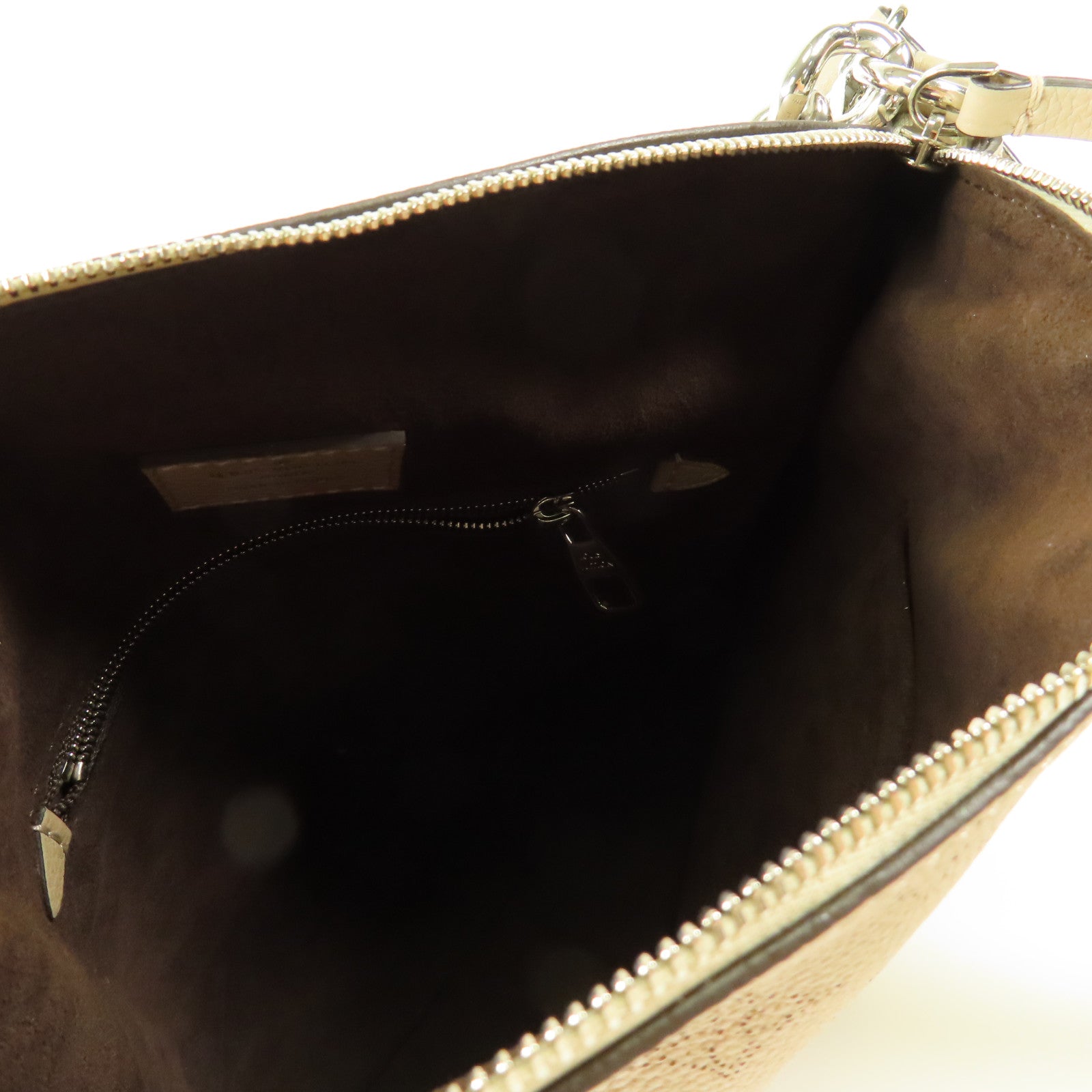 LOUIS VUITTON Mahina Babylone BB銀扣手挽肩背兩用袋