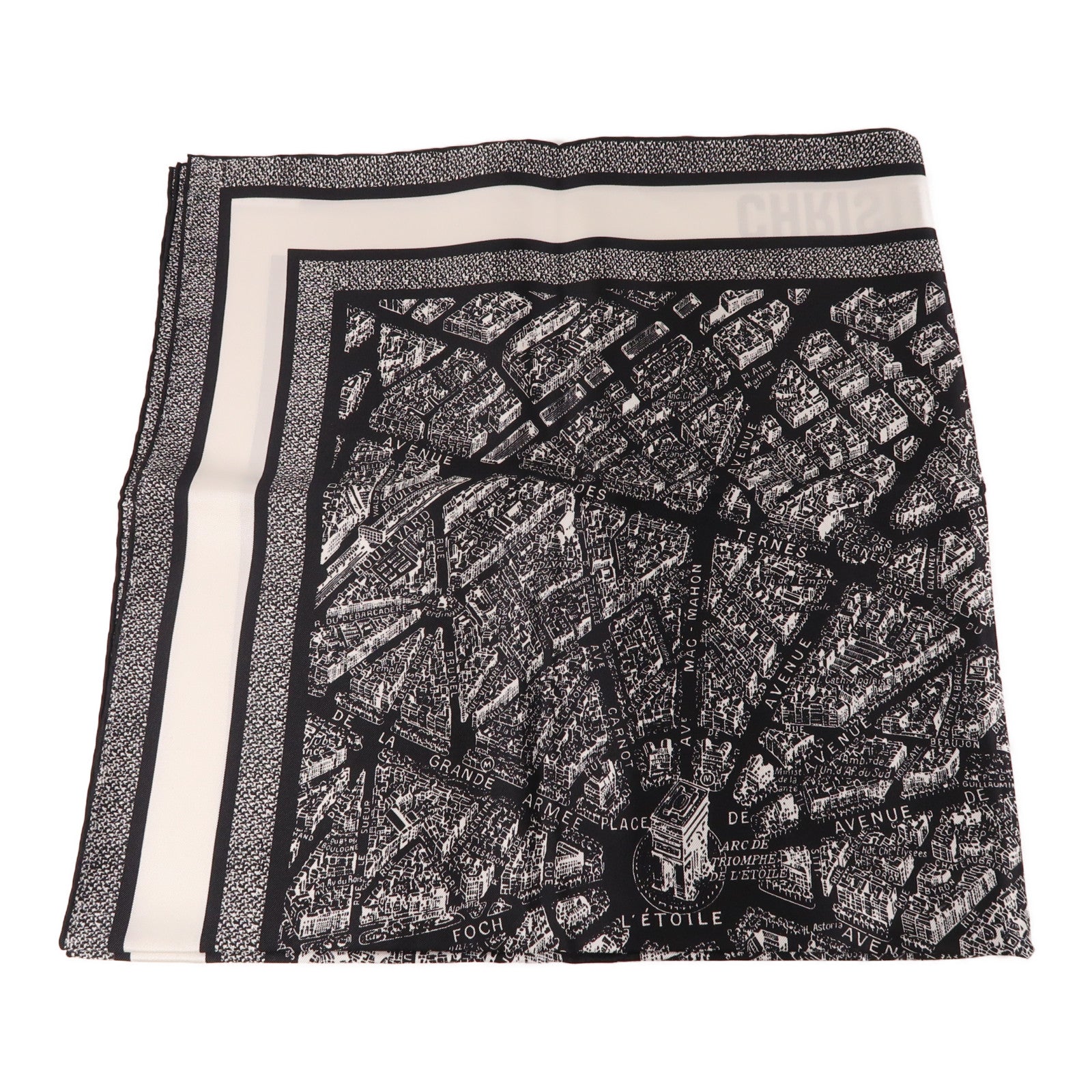 Dior 絲質Scarf絲巾黑色