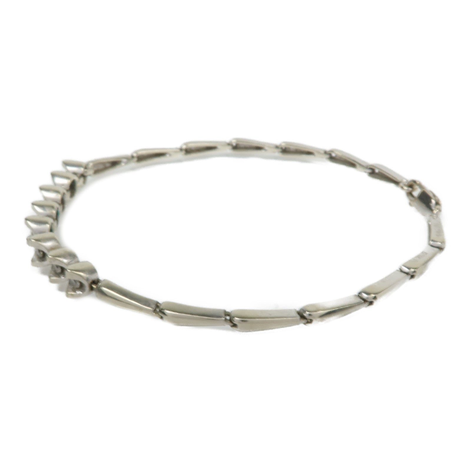 JEWELRY 【激減優惠】18K白金Diamond Bracelet鑽石手鏈