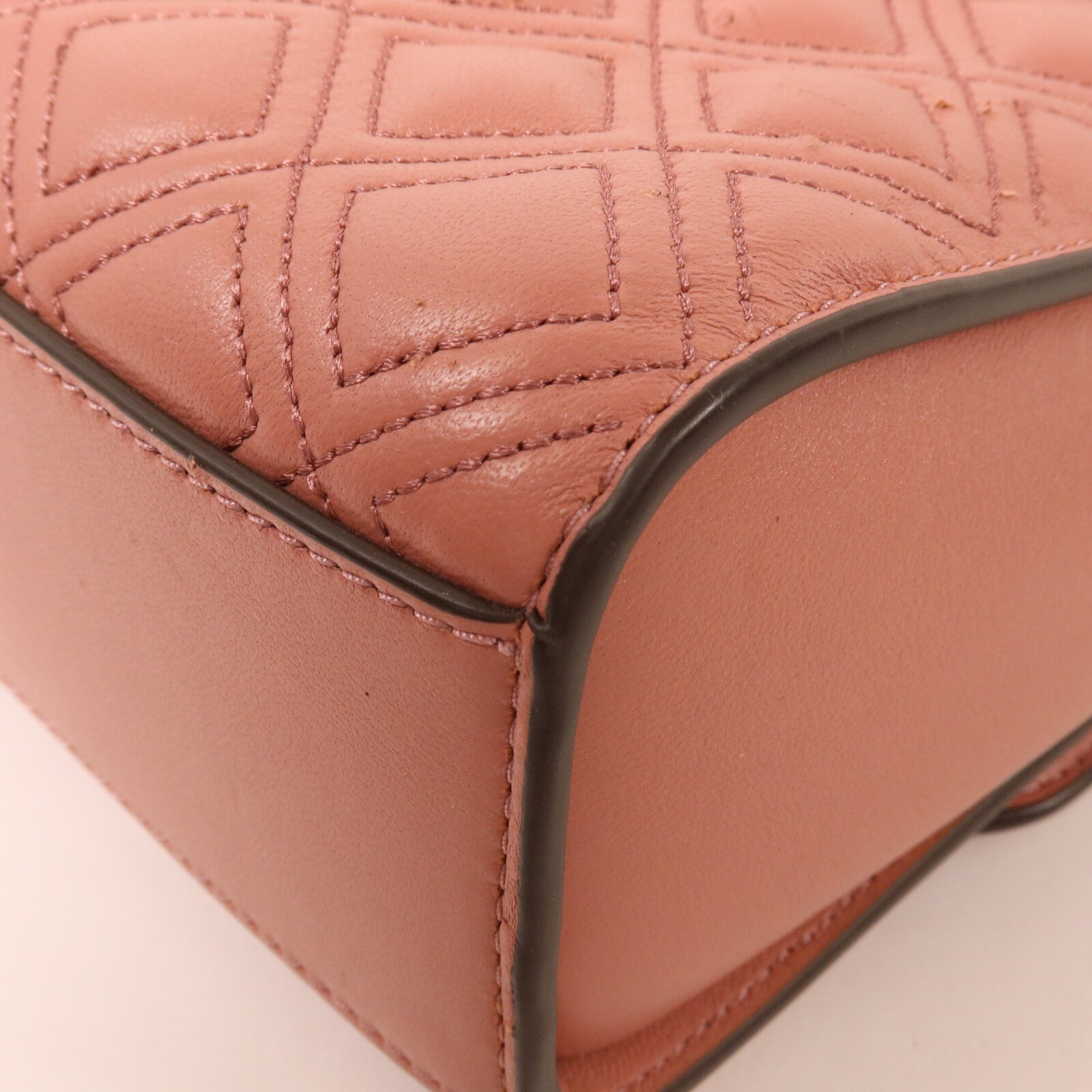 Tory Burch 牛皮皮革Fleming Convertible鏈帶肩背袋