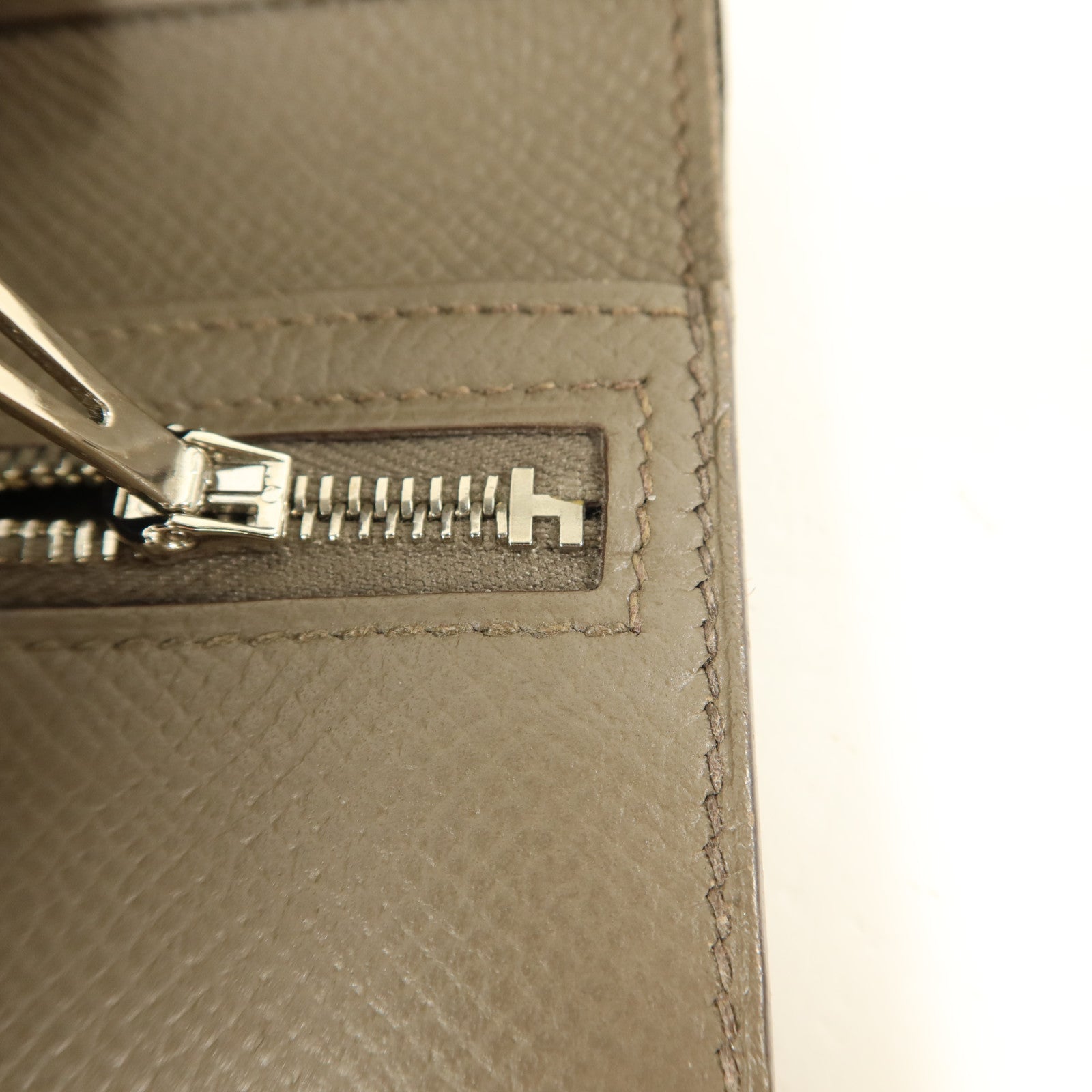 HERMES Epsom皮革Bearn Wallet錢包Etoupe