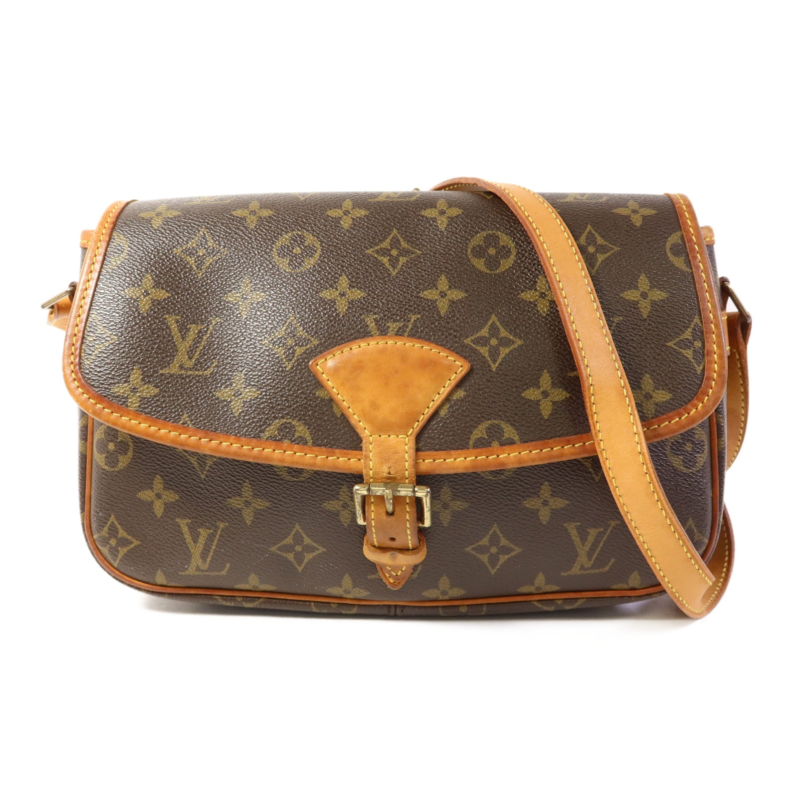 LOUIS VUITTON Monogram Sologne金扣肩背袋