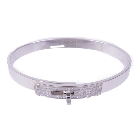 HERMES 18K白金Kelly Diamond Bracelet鑽石手鐲