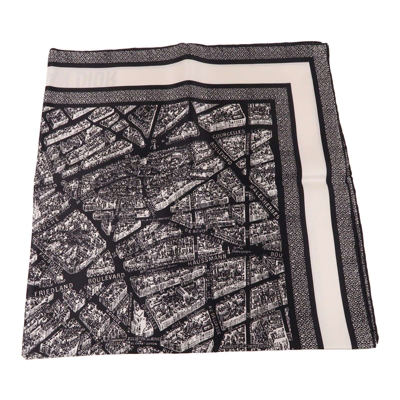 Dior 絲質Scarf絲巾黑色